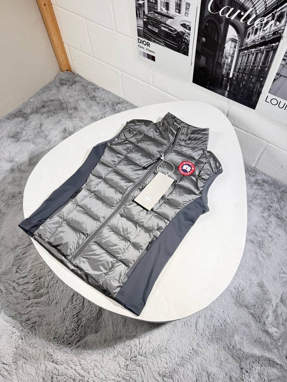 CG BODYWARMER GREY