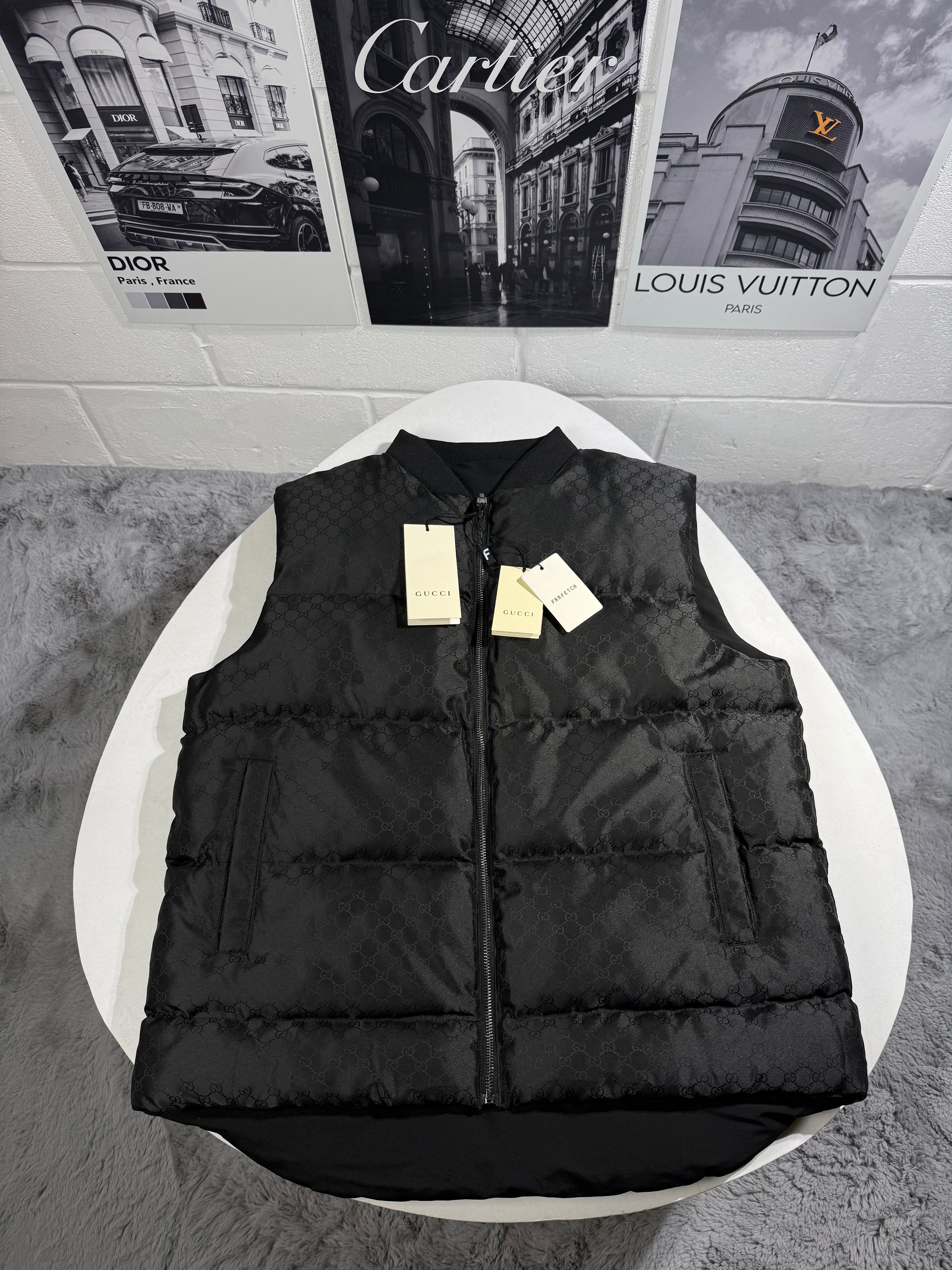 UCCI BODYWARMER BLACK