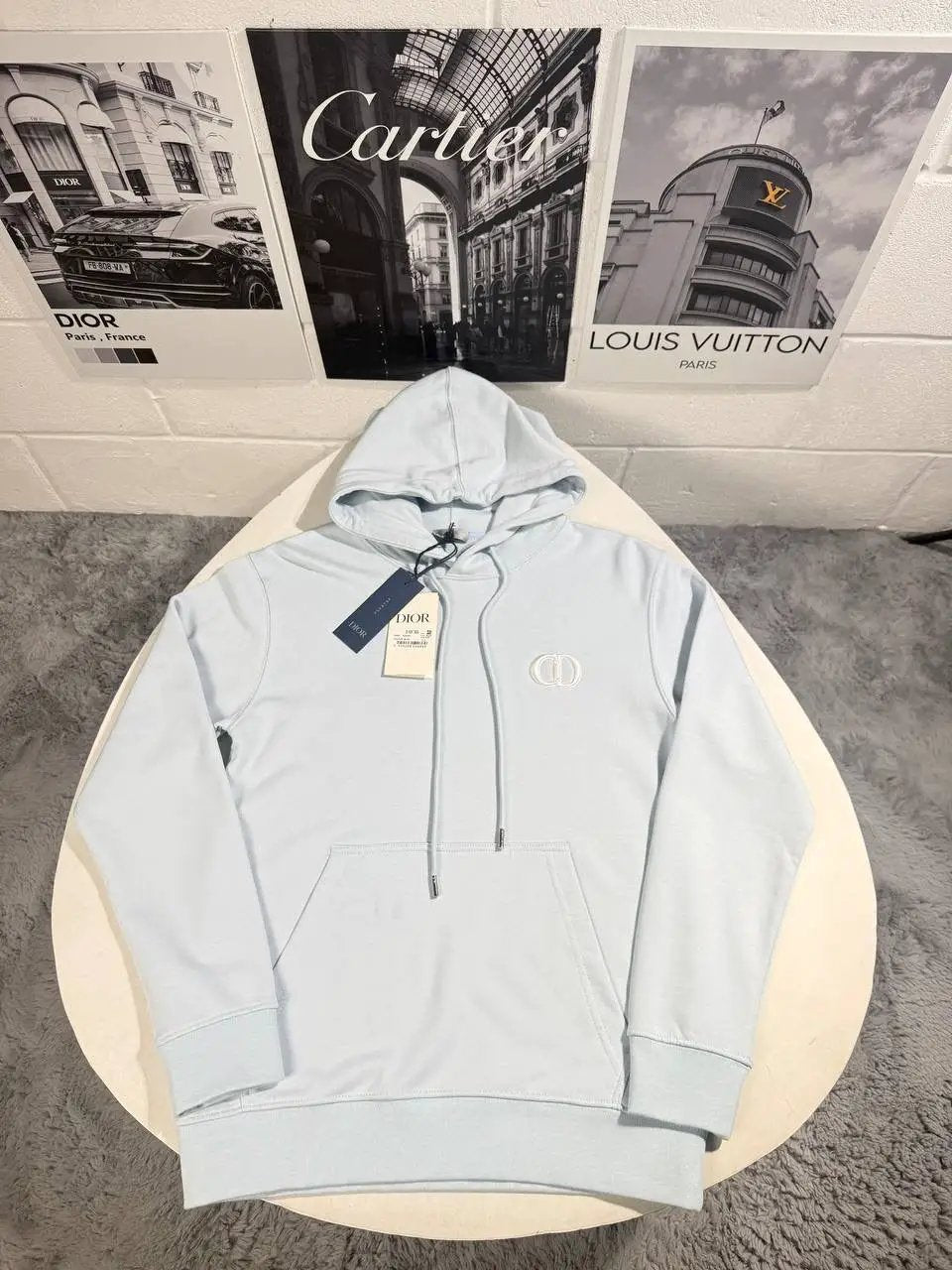 IOR CD LOGO HOODIE by Stock supplier