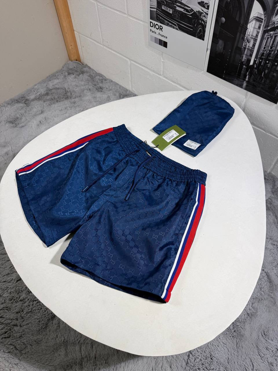 UCCI JACQUARD NYLON SWIM SORTS