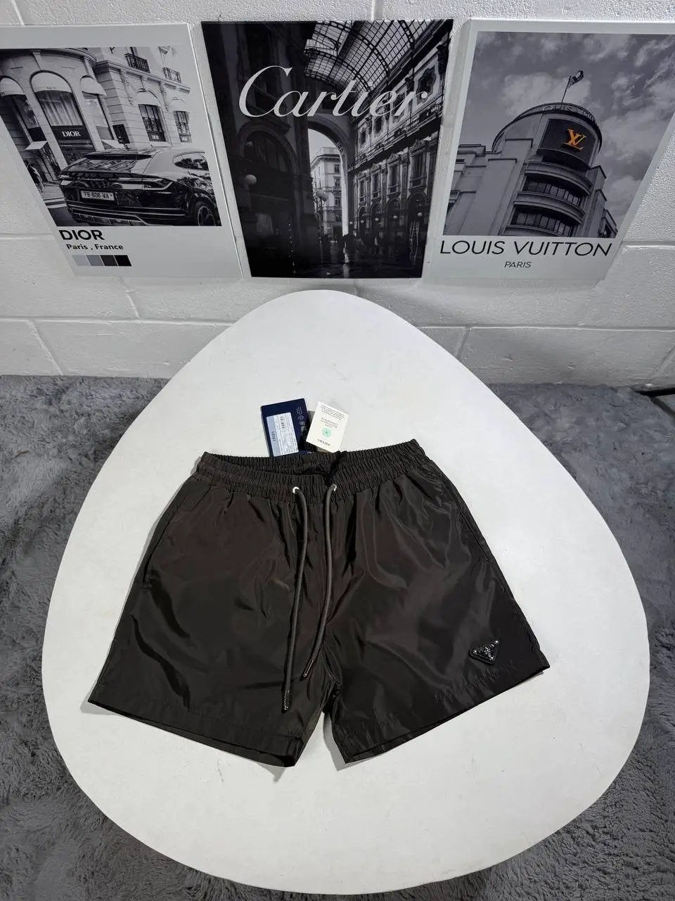RADA FRONT LOGO SHORTS by Stock supplier