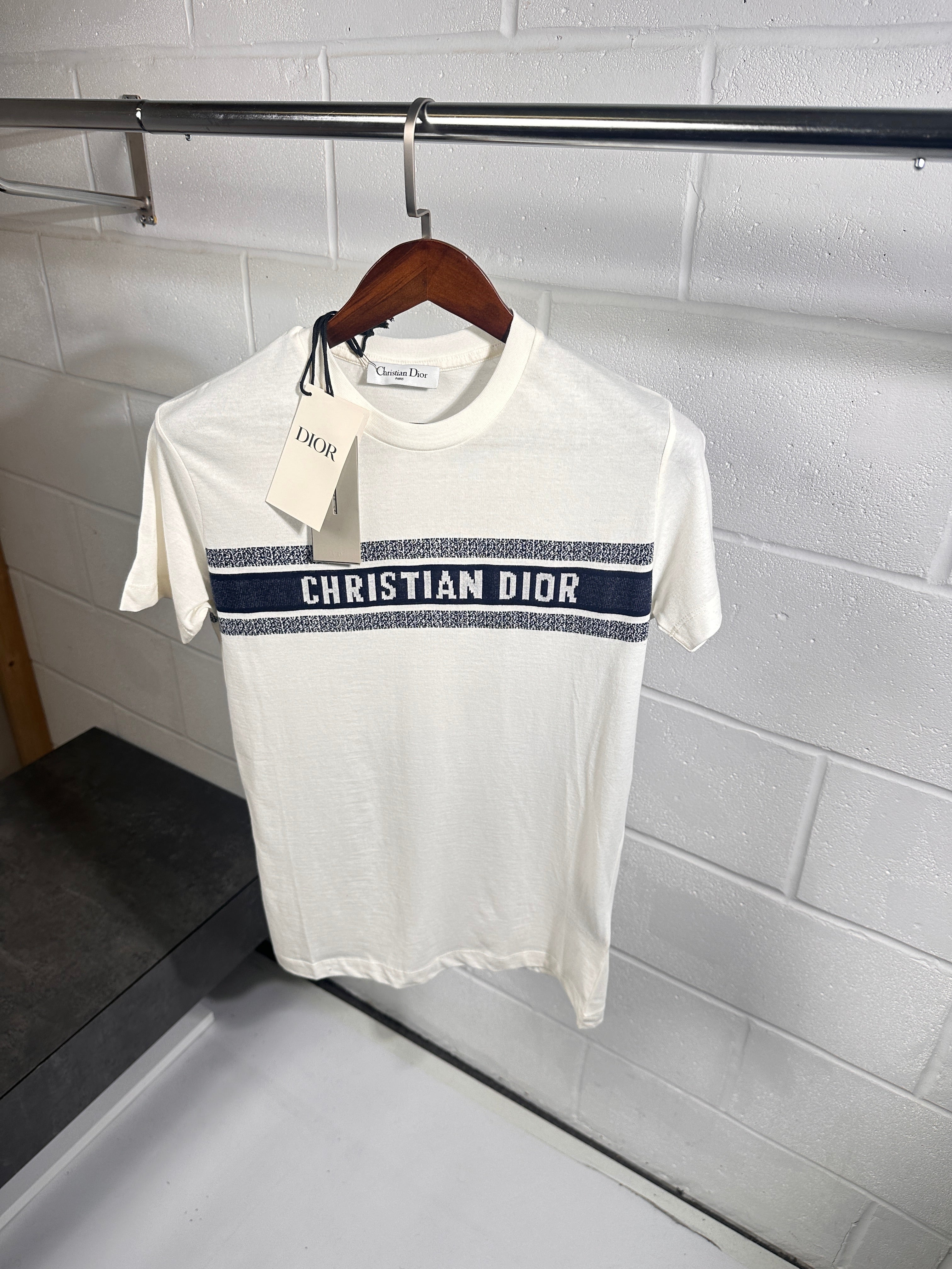 Christian Dior ladies tee white