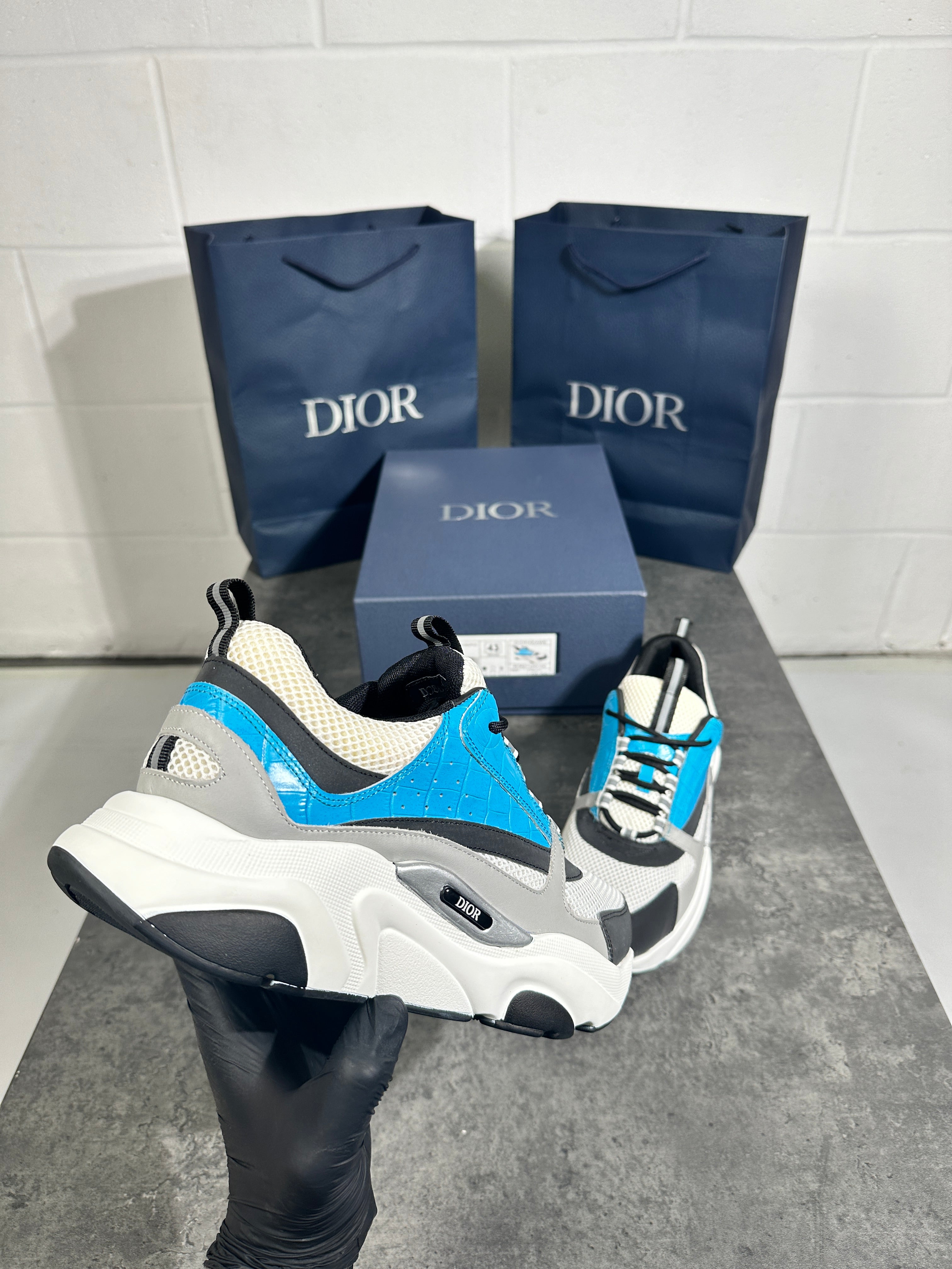 dior b22 white blue UK