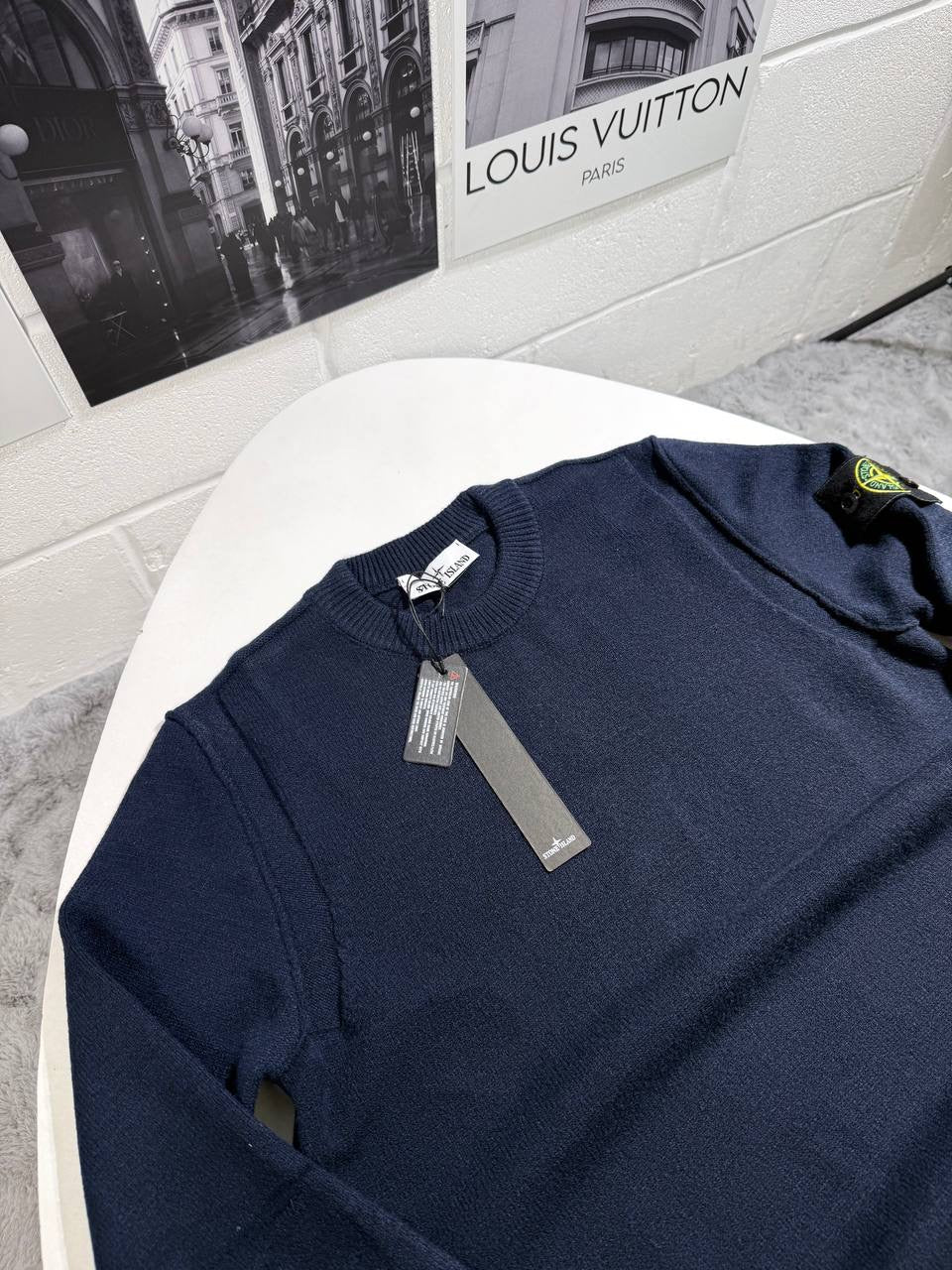 SI KNITTED JUMPER NAVY