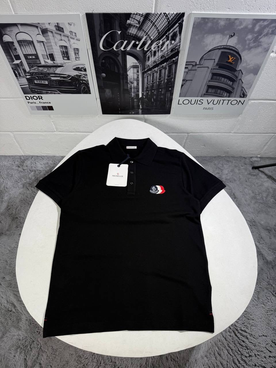 MNCLR TRICOLOR LOGO POLO