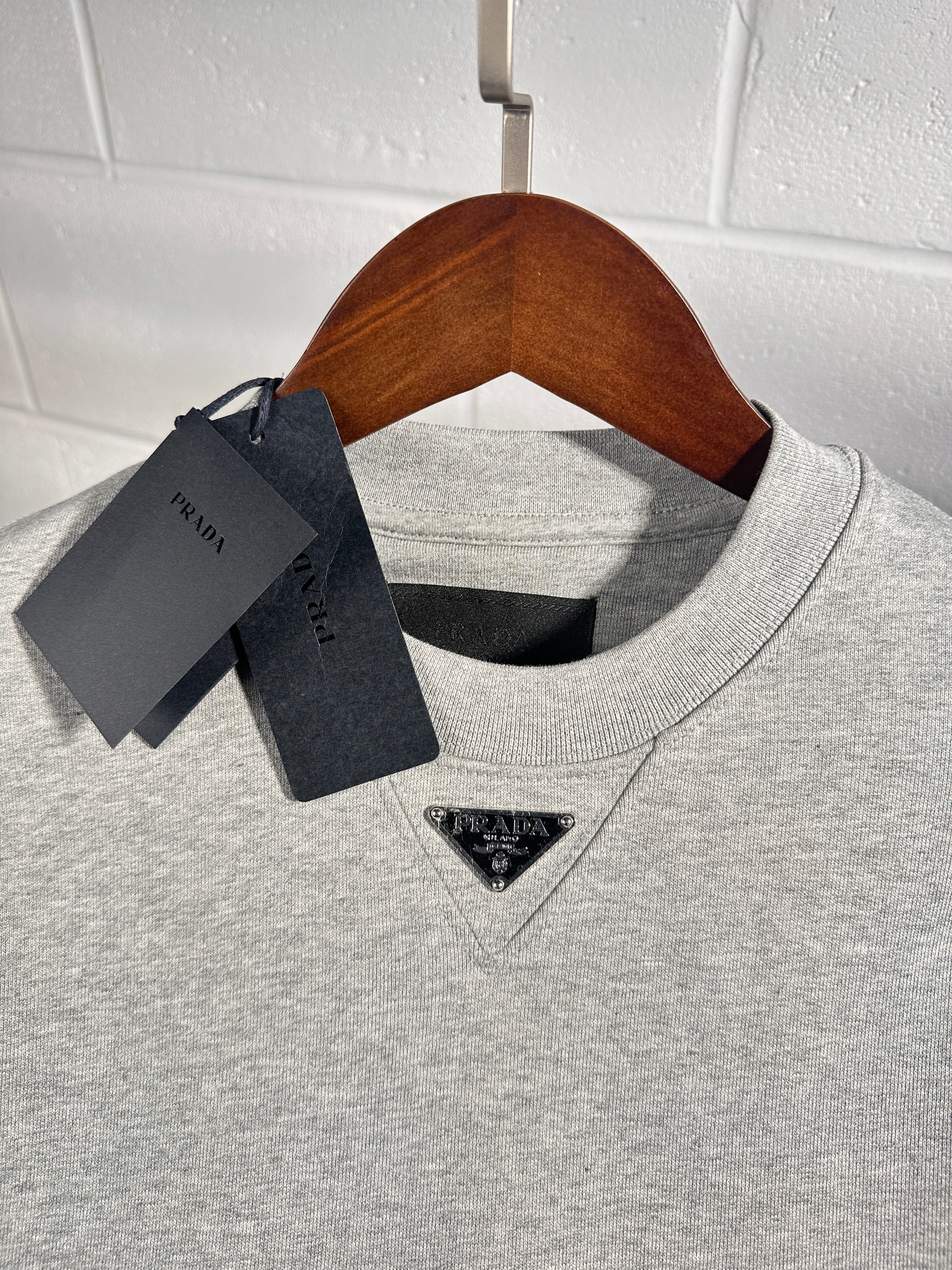 Prada sweatshirt grey