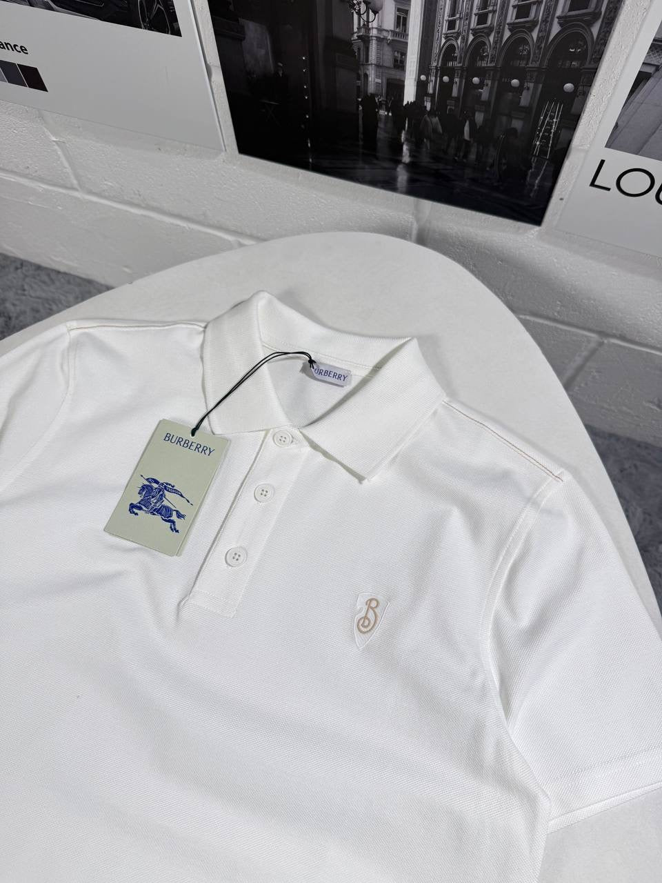 BURB LOGO POLO