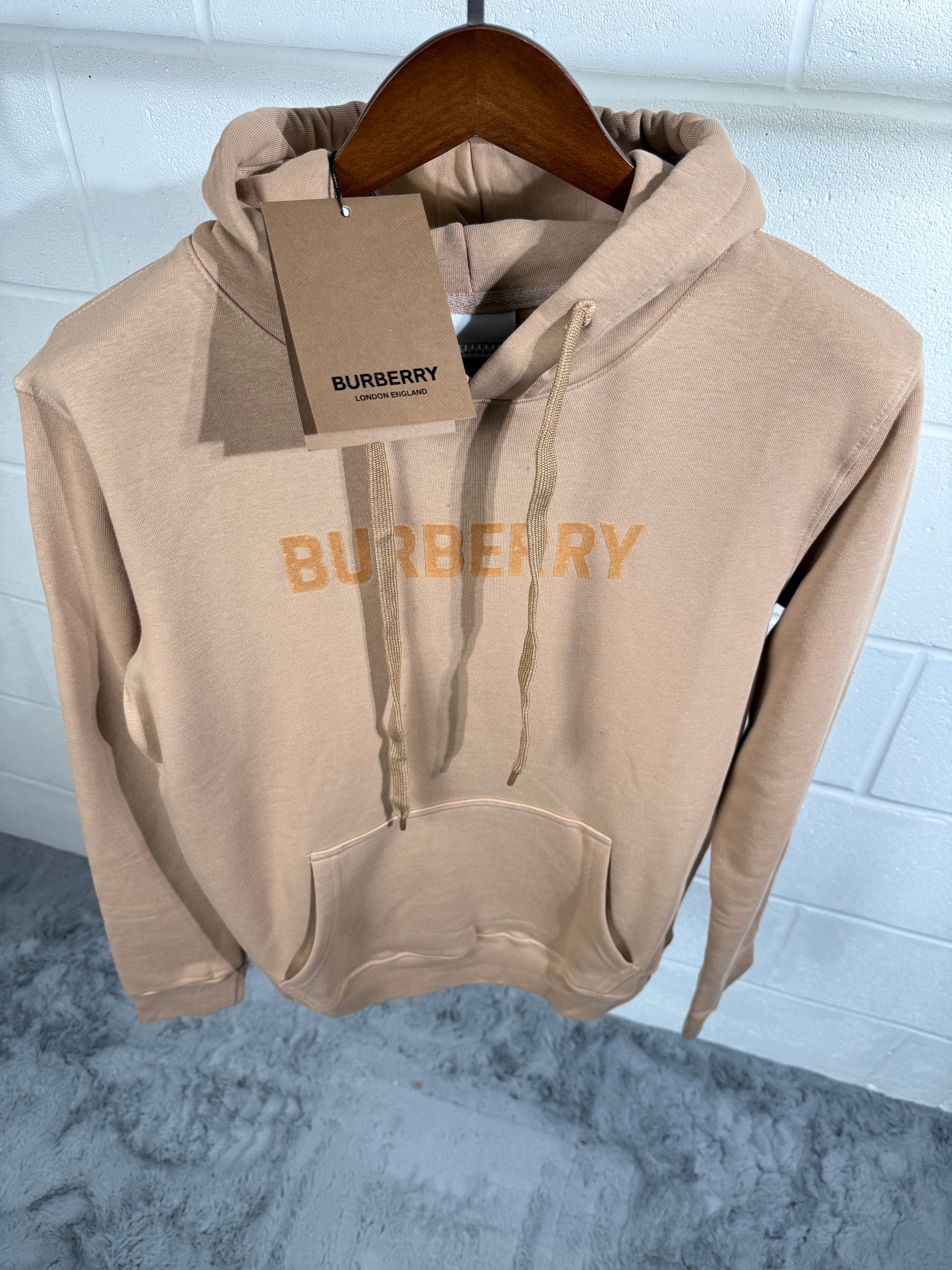 Burb hoodie beige