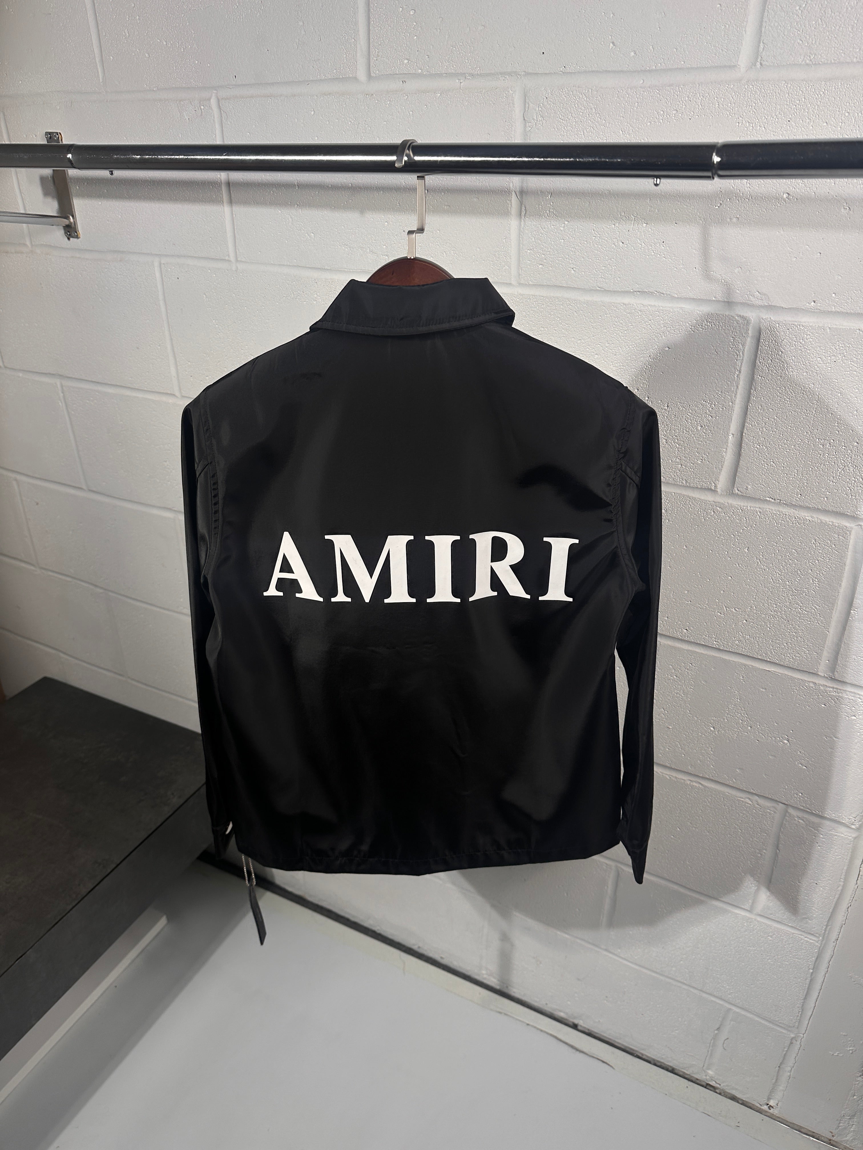 Amiri black over shirt