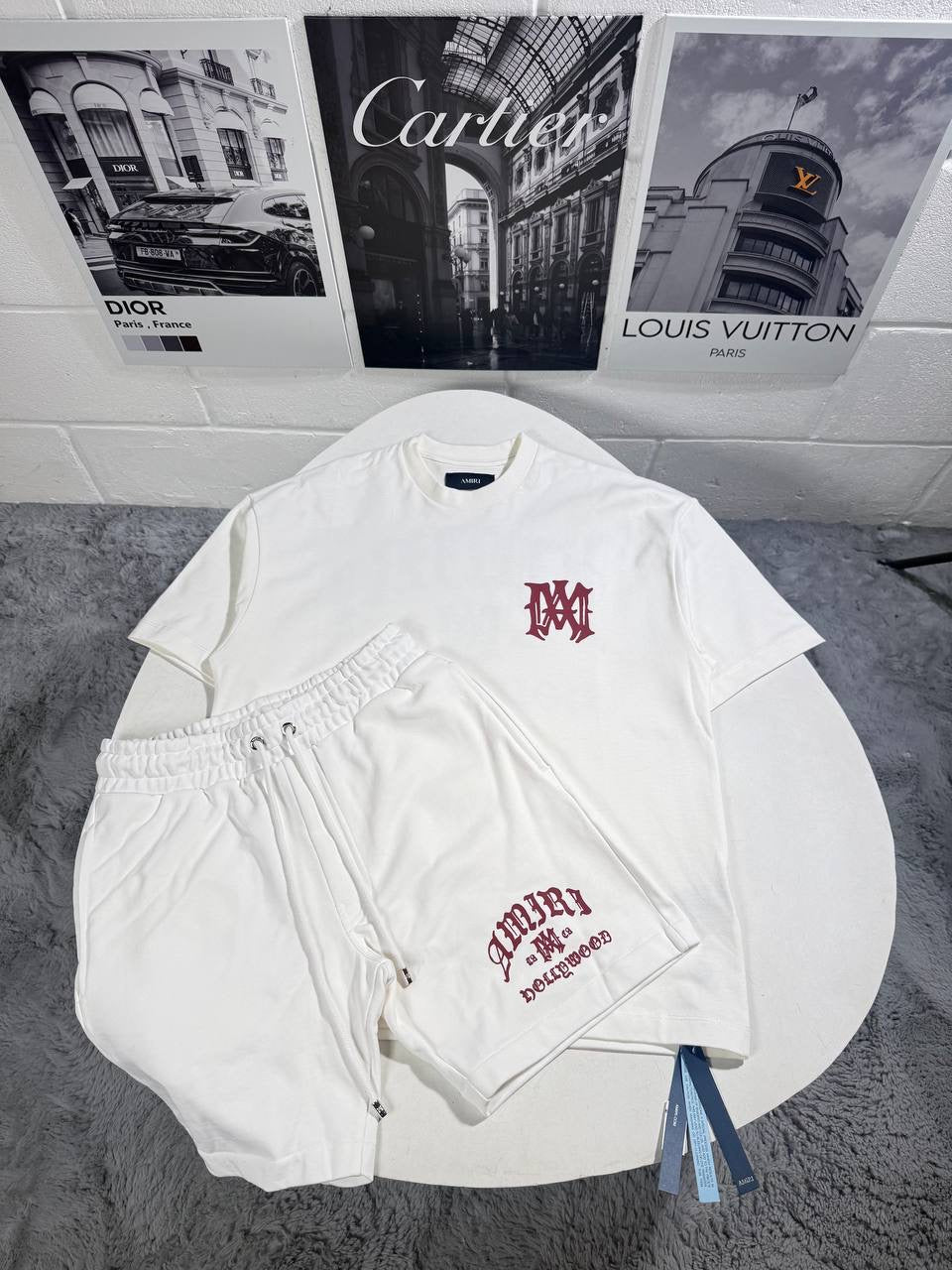 MIRI SHORT SET WHITE by Stock supplier