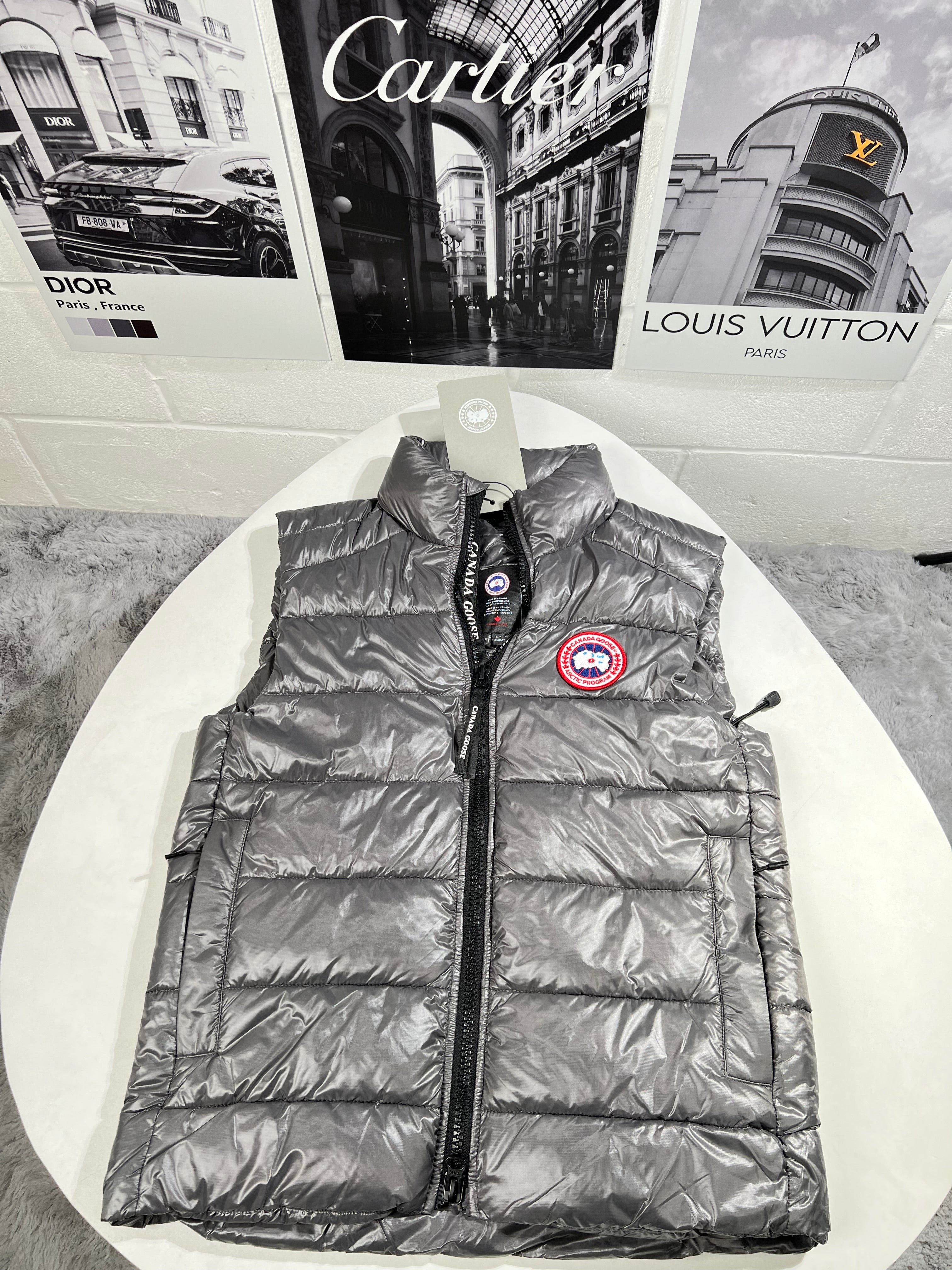 CG GILET GREY