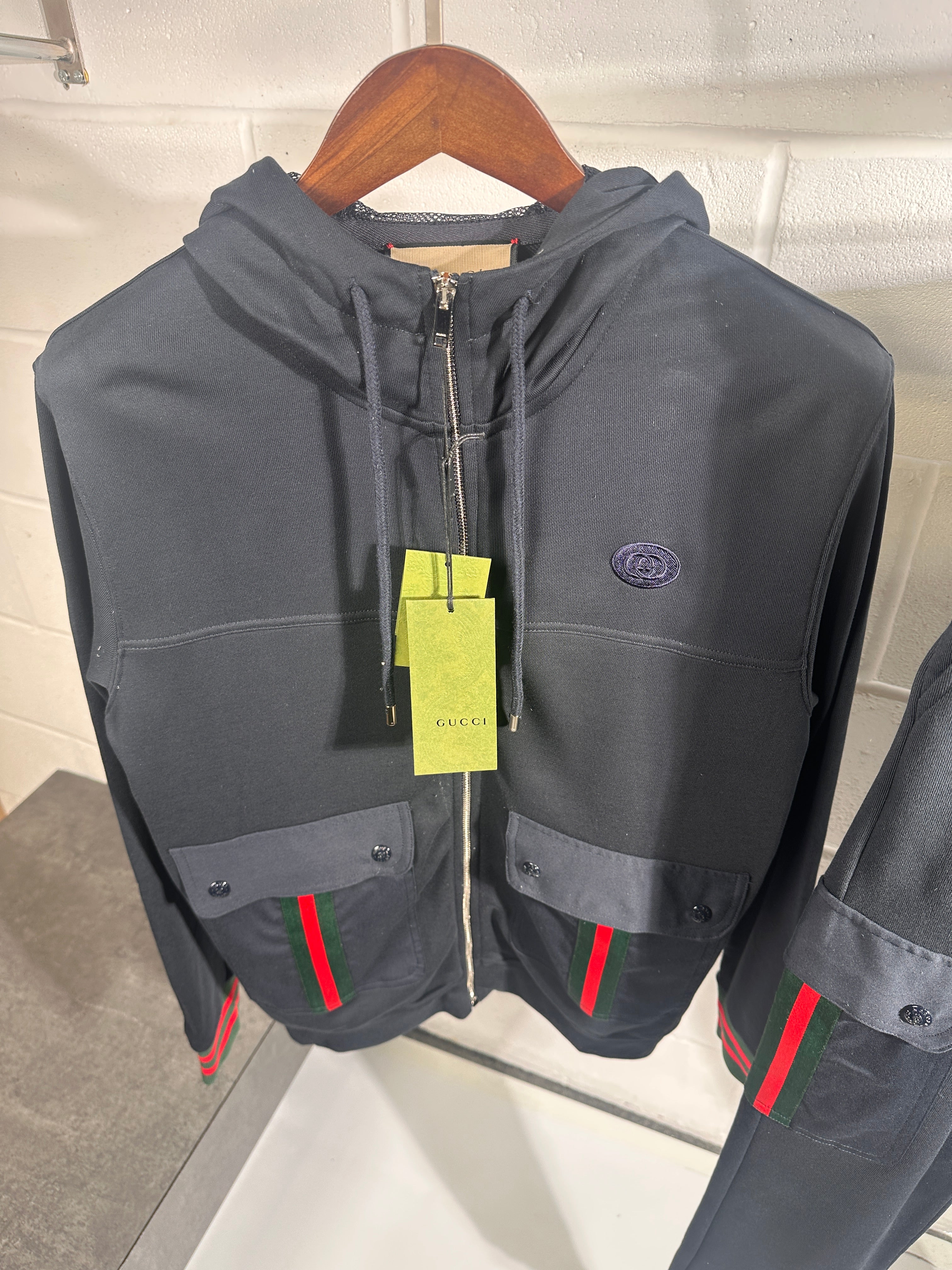 Gucci tracksuit navy