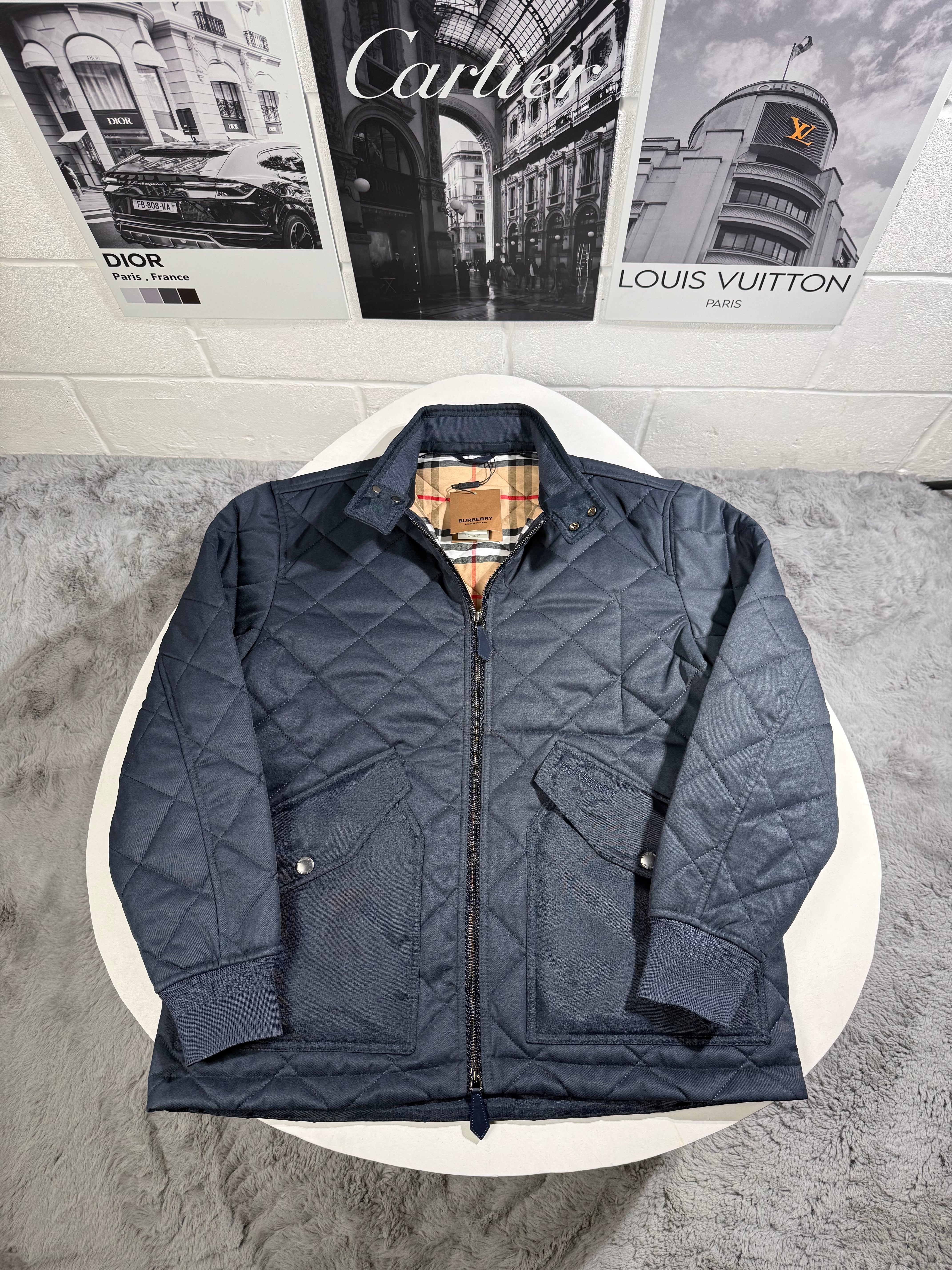 BURB DIAMOND QUILTED JACKET