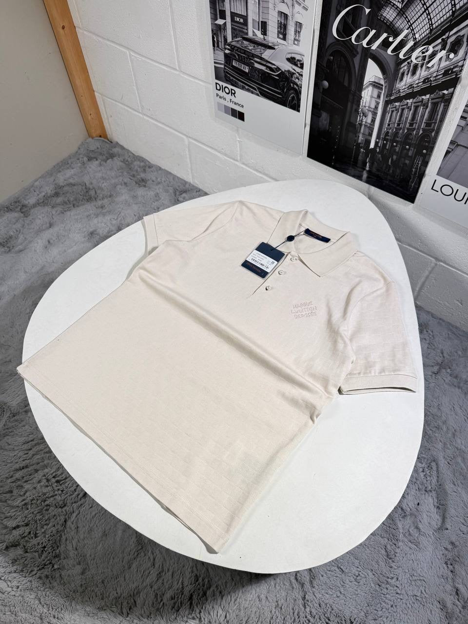 LVE DAMIER POLO BEIGE