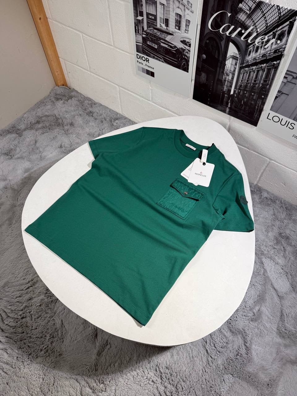 MNCLR PATCH LOGO POCKET TSHIRT