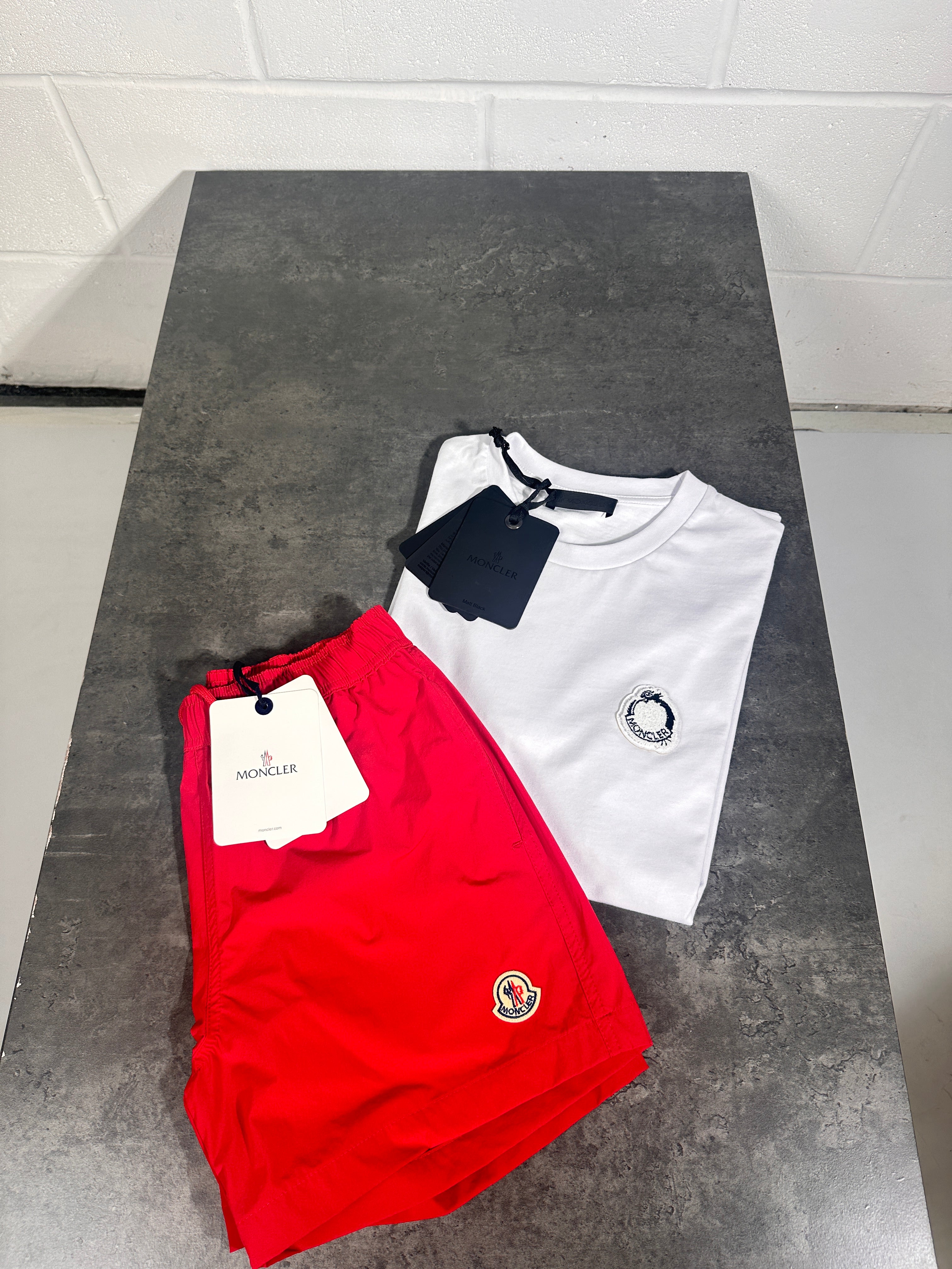 Moncler short set