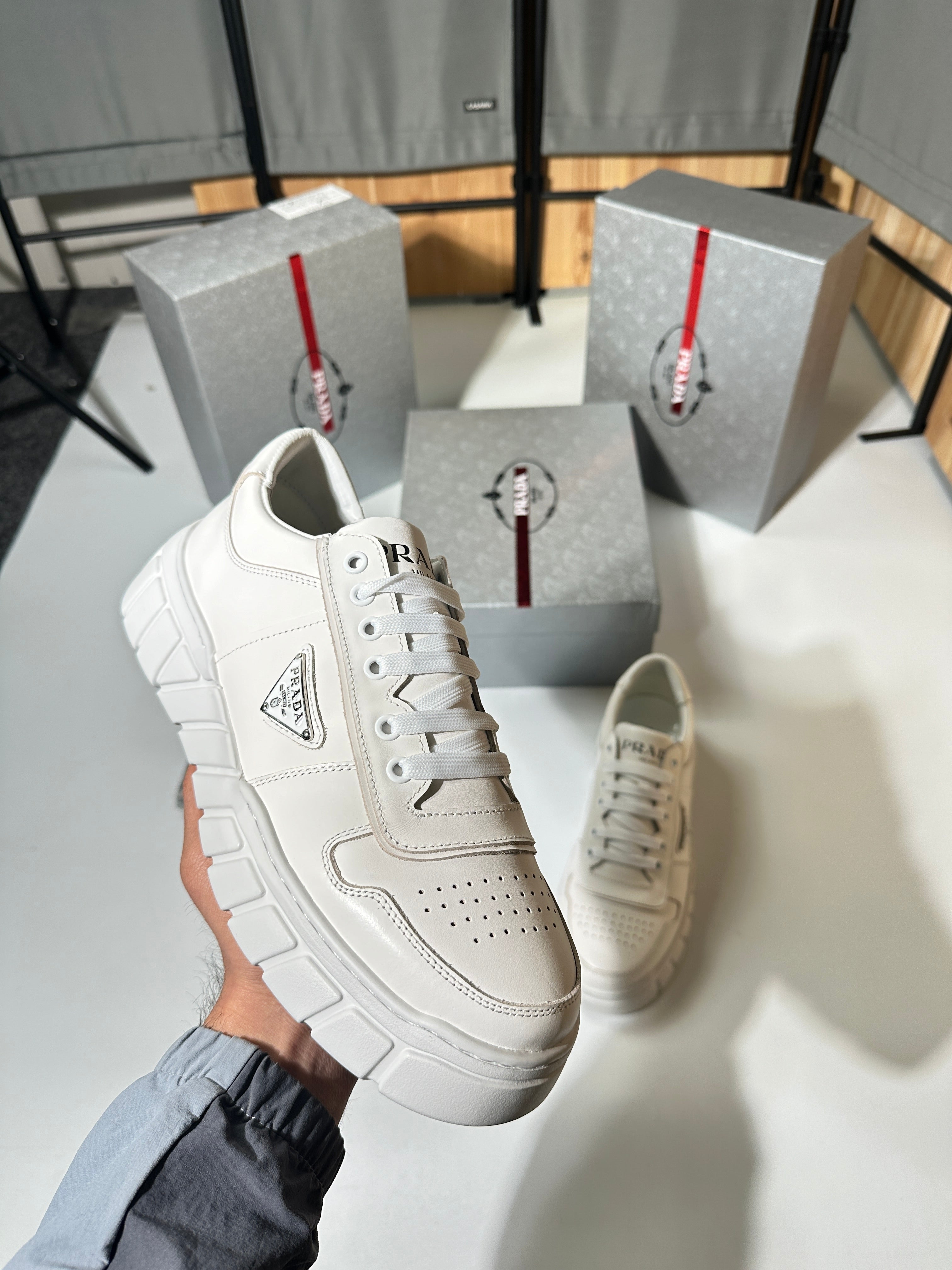 Prada - Sneaker white