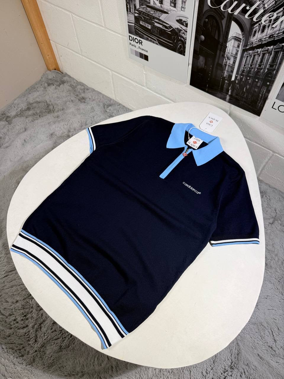 CASA KNITTED POLO