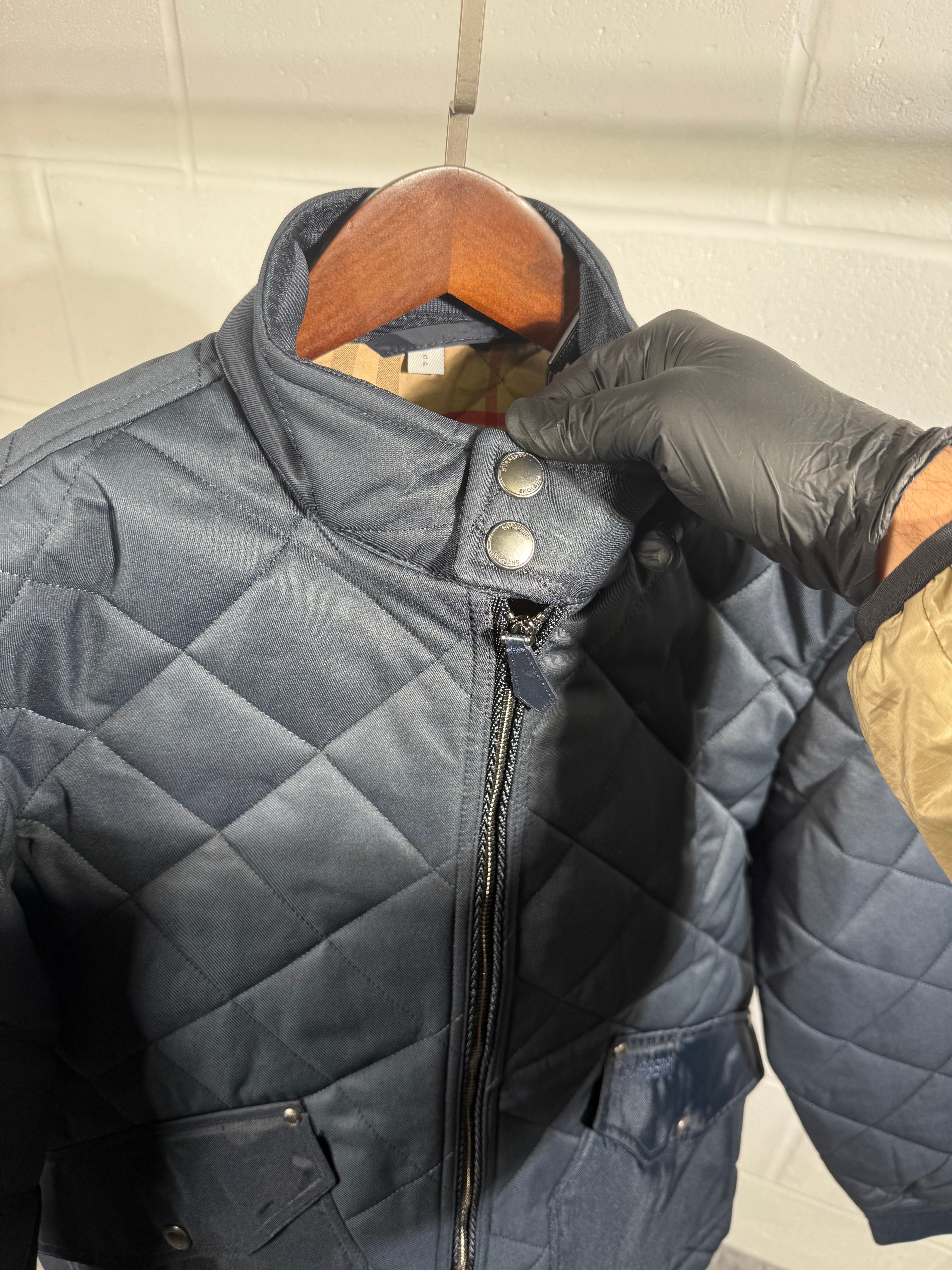 Burb jacket navy