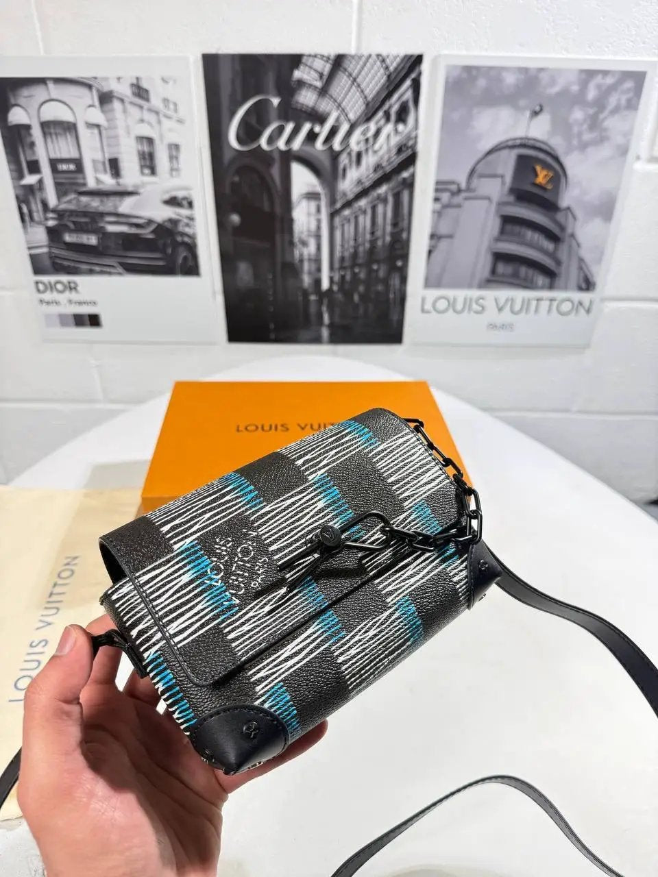 LVE DAMIER RUSH WEARABLE WALLET by Stock supplier