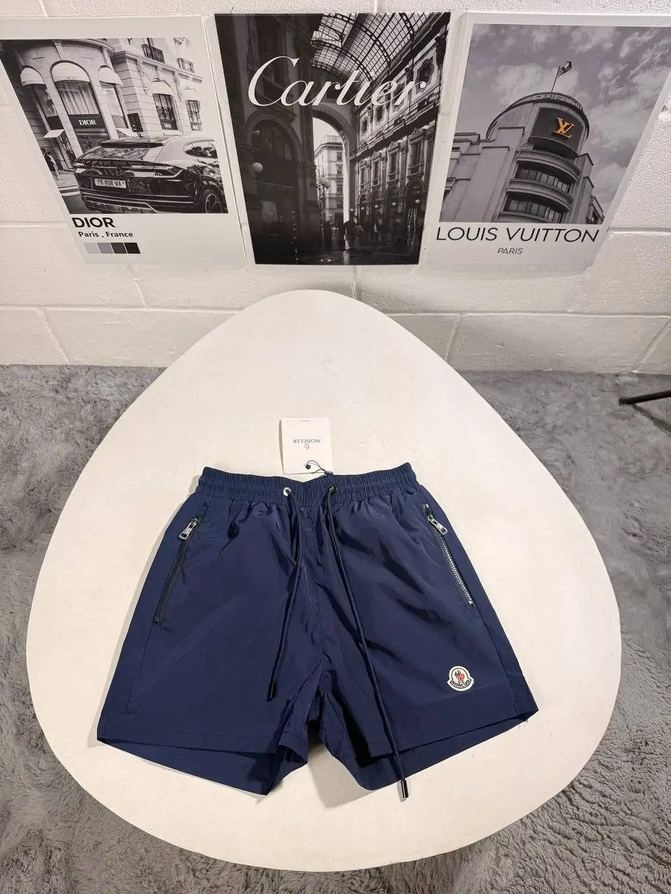 MNCLR ZIP UP SHORTS Stock supplier
