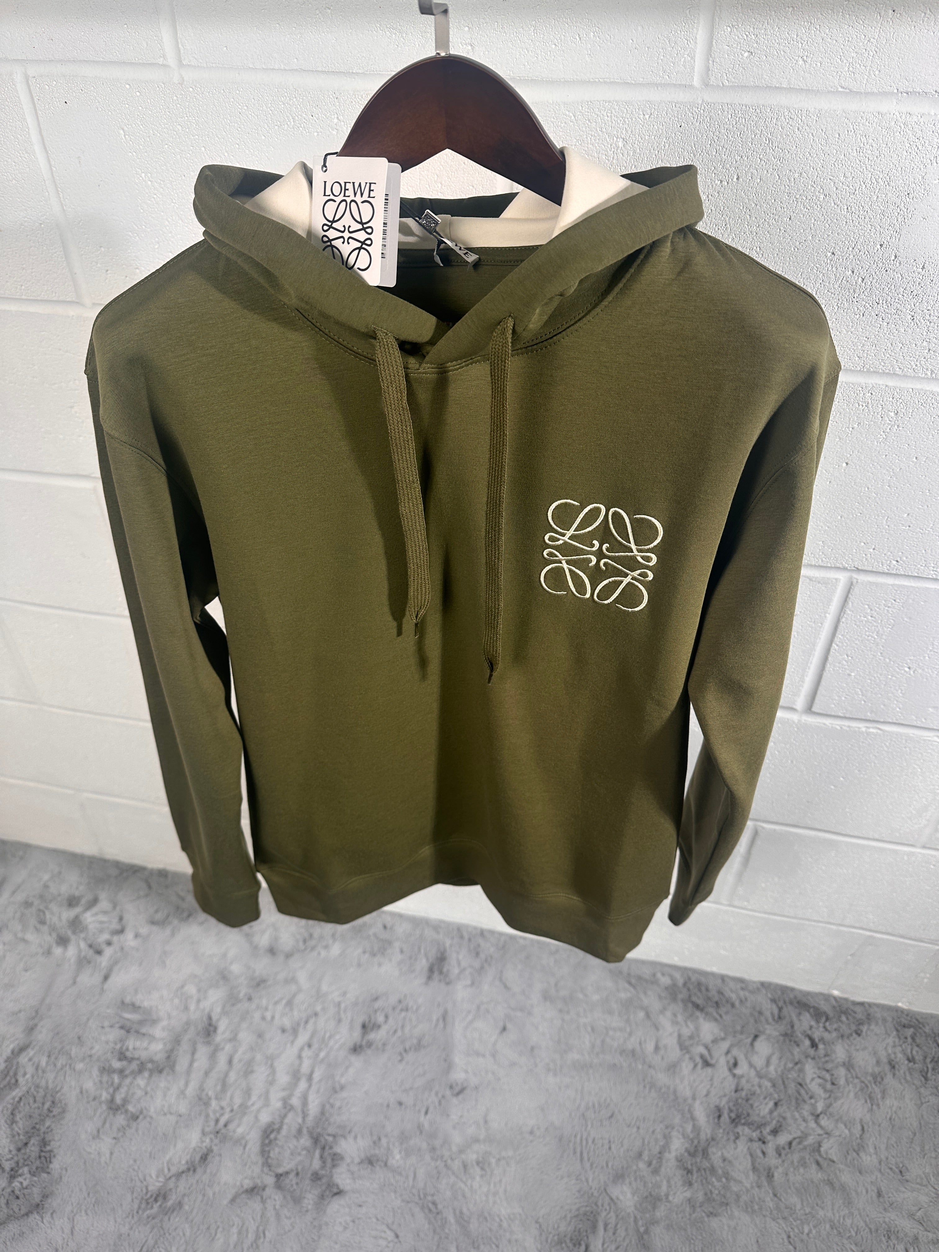 Loewe hoodie light green