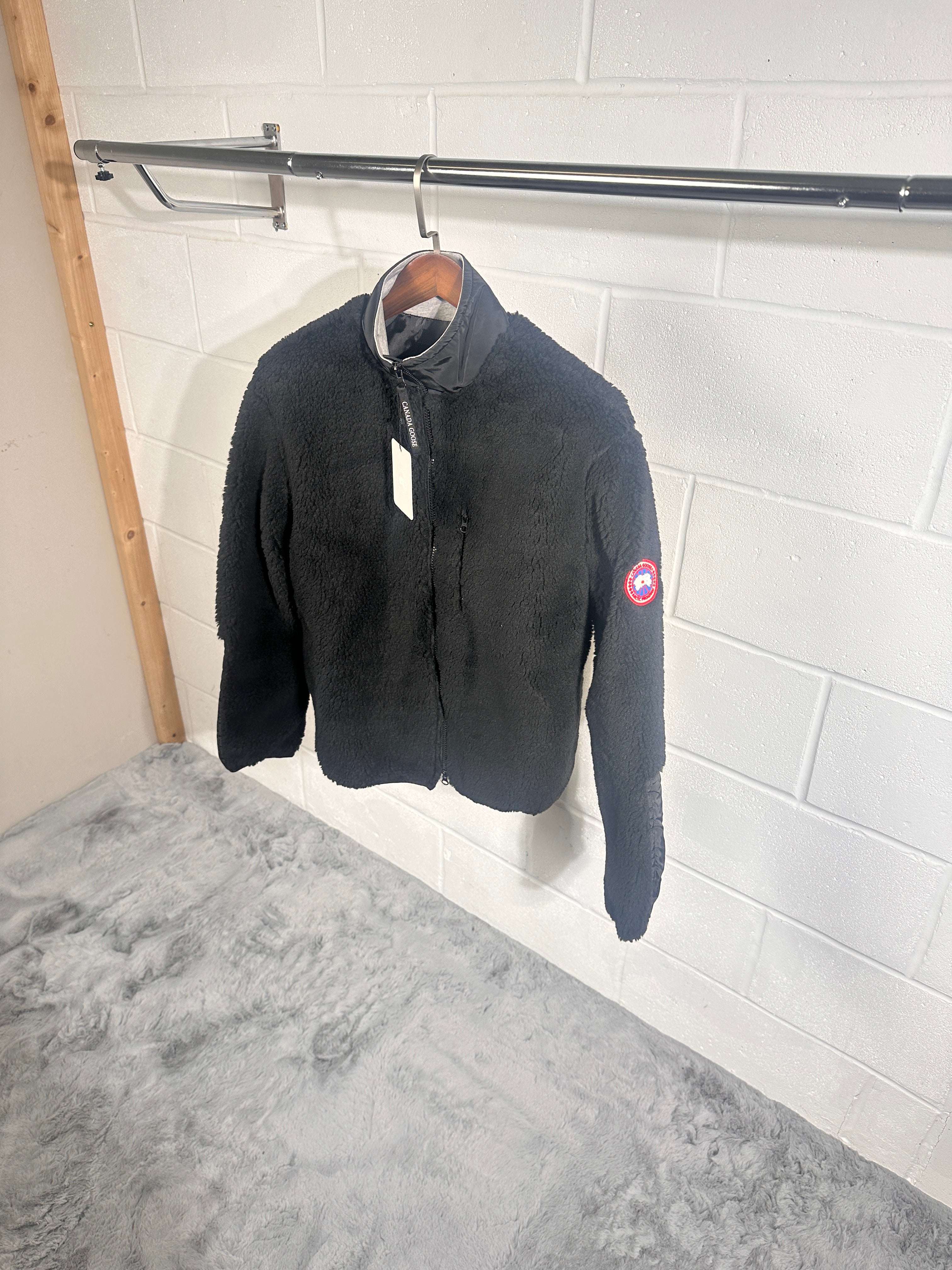 Canada goose fleece jacket black