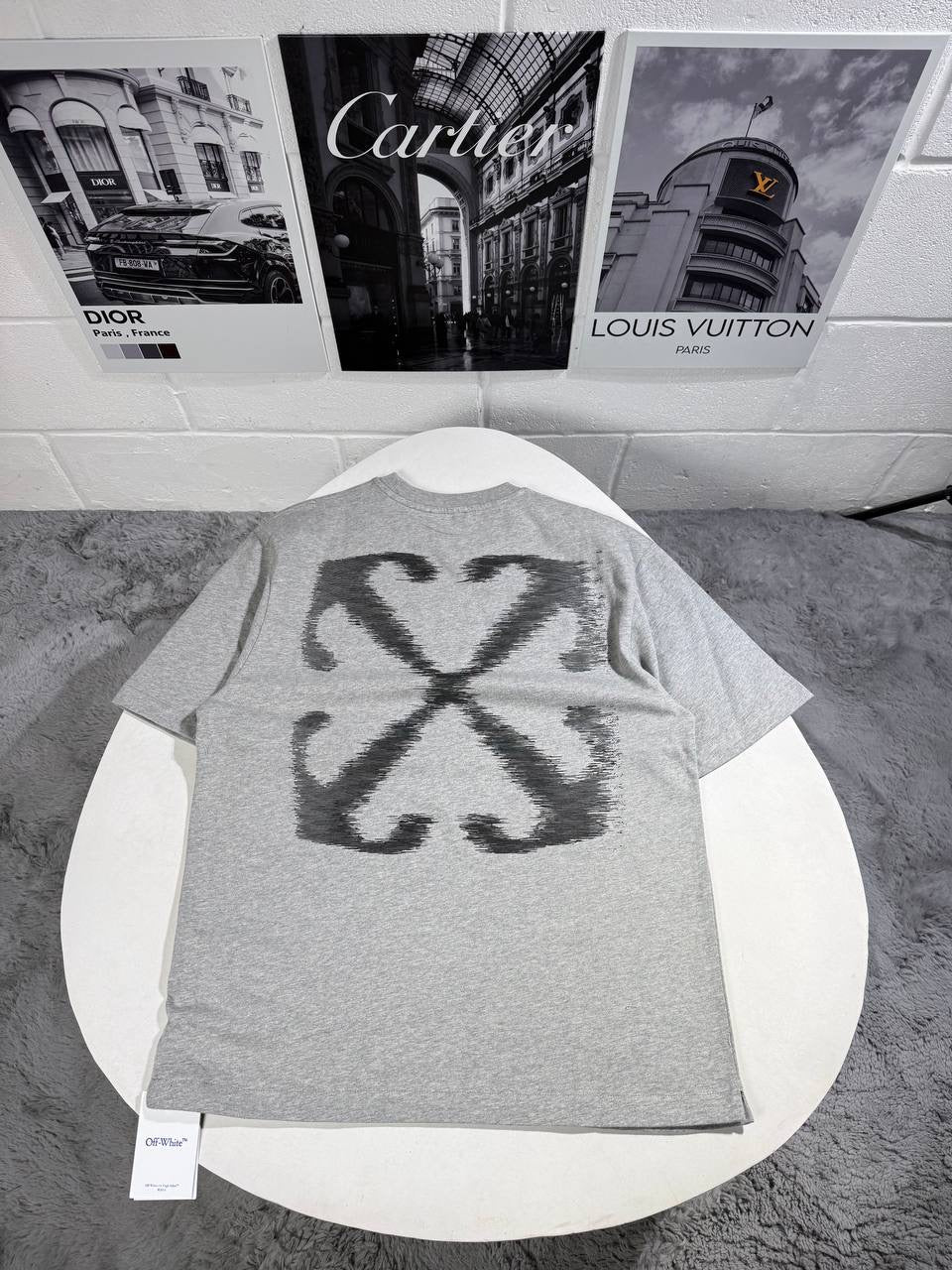 OFF W LOGO TSHIRT