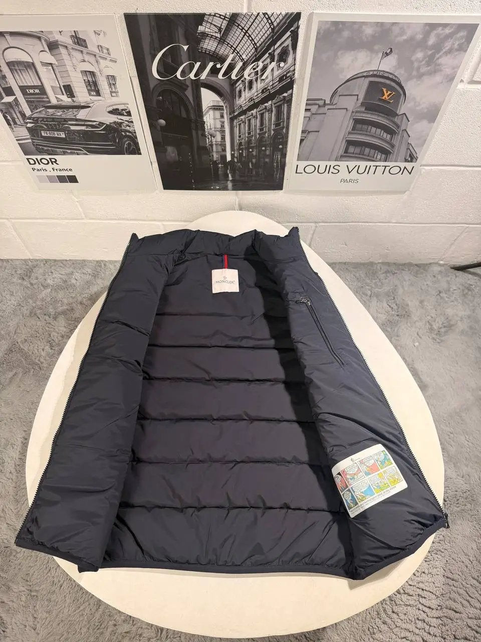 MNCLR ALCIBIA DOWN GILLET by Stock supplier