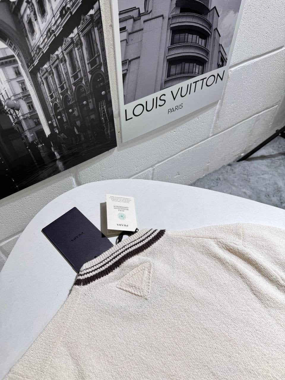 RADA KNITTED T SHIRT WHITE