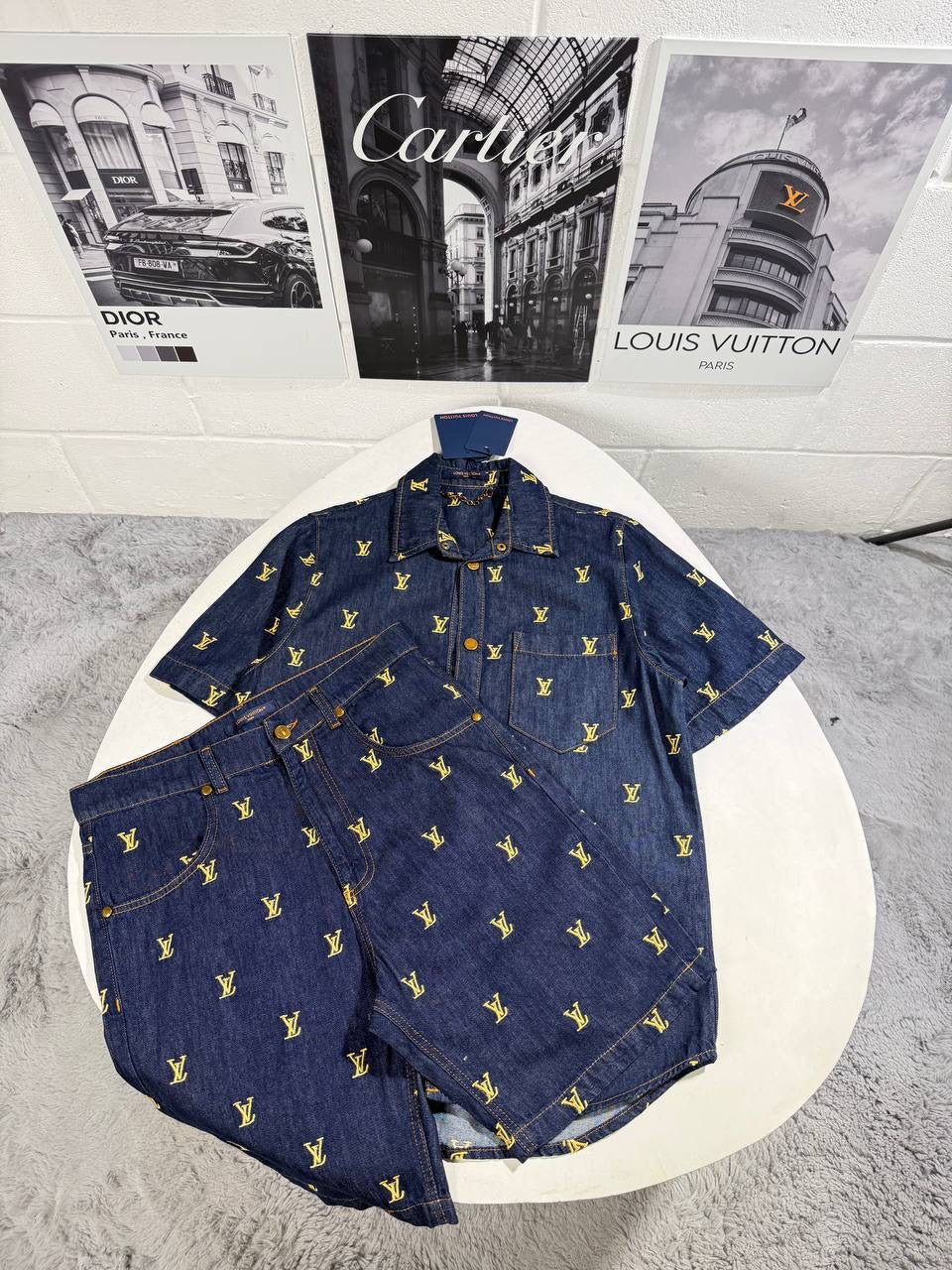 LVE DENIM SHORTSETS MENS