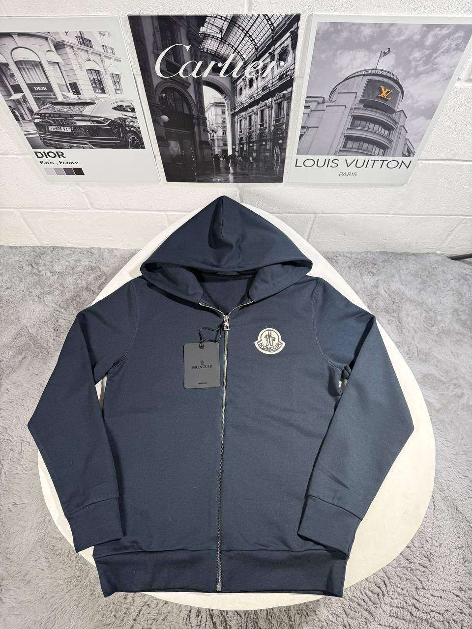 MNCLR SKETCHED LOGO TRACKSUIT NAVY