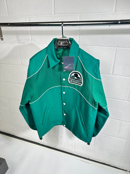LV - Cotton coach jacket green