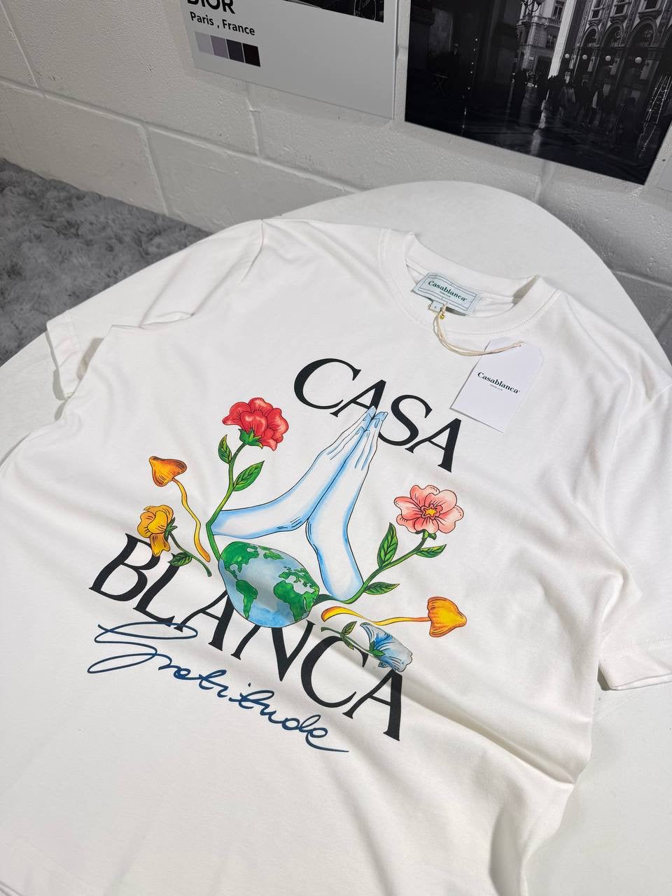 CASA PRINTED COTTON TSHIRT