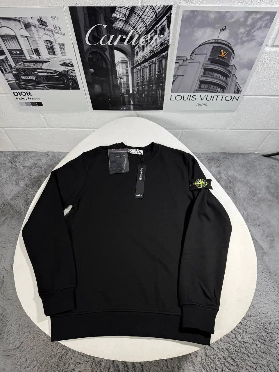 SI DOUBLE BADGE SWEATSHIRT by Stock supplier