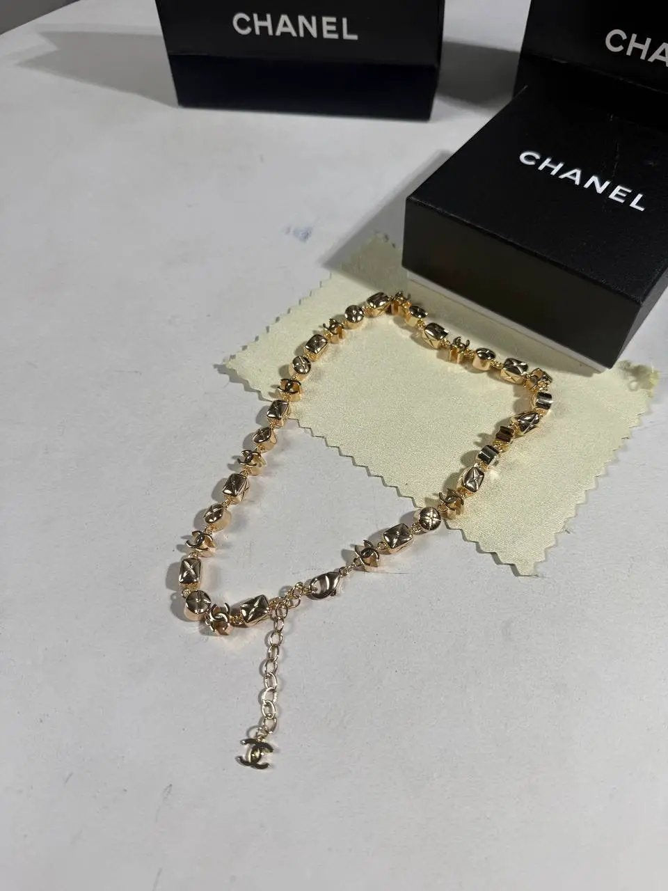 CHNL BEADED NECKLACE by Stock supplier