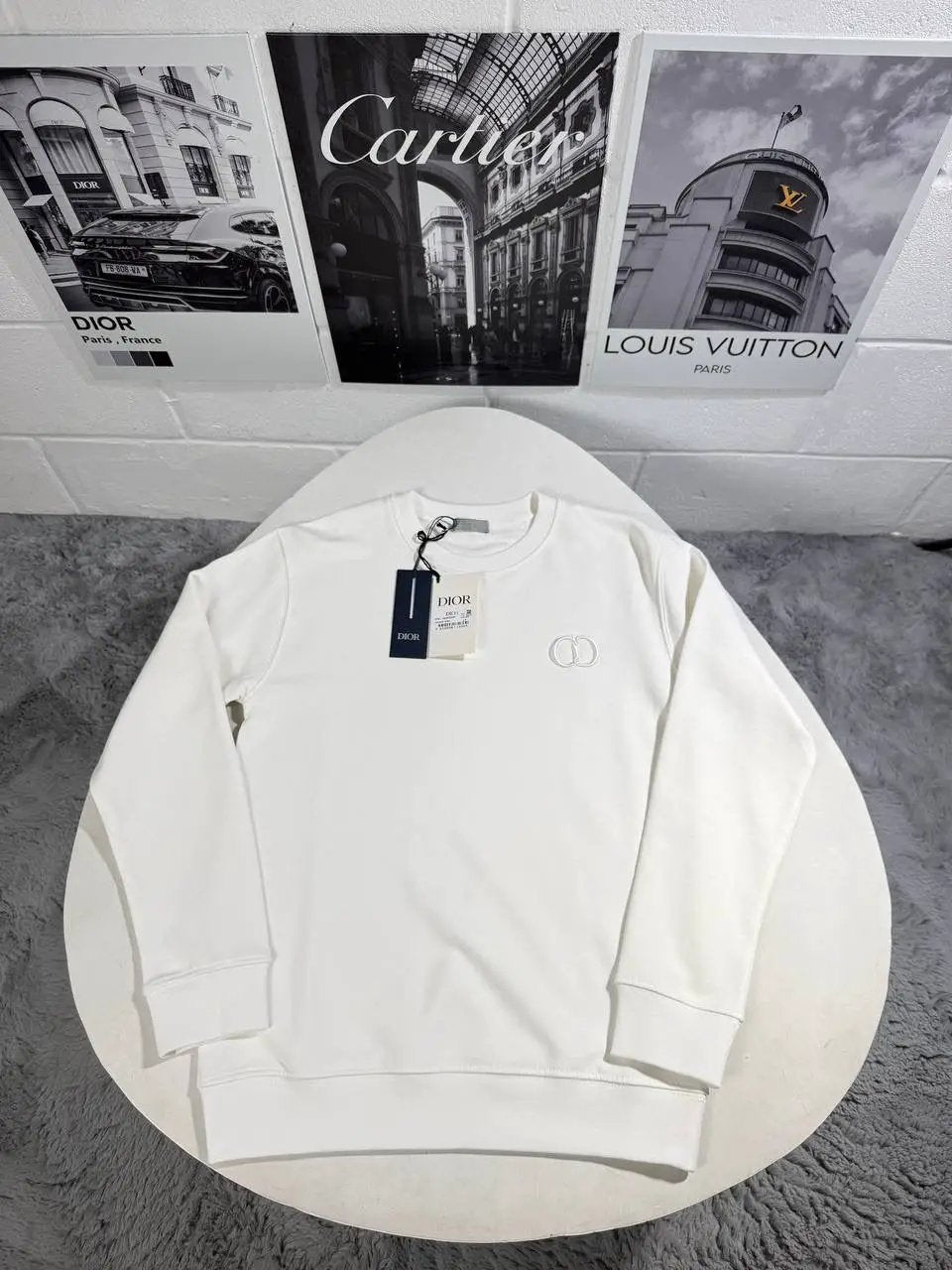 IOR CD LOGO SWEATSHIRT by Stock supplier