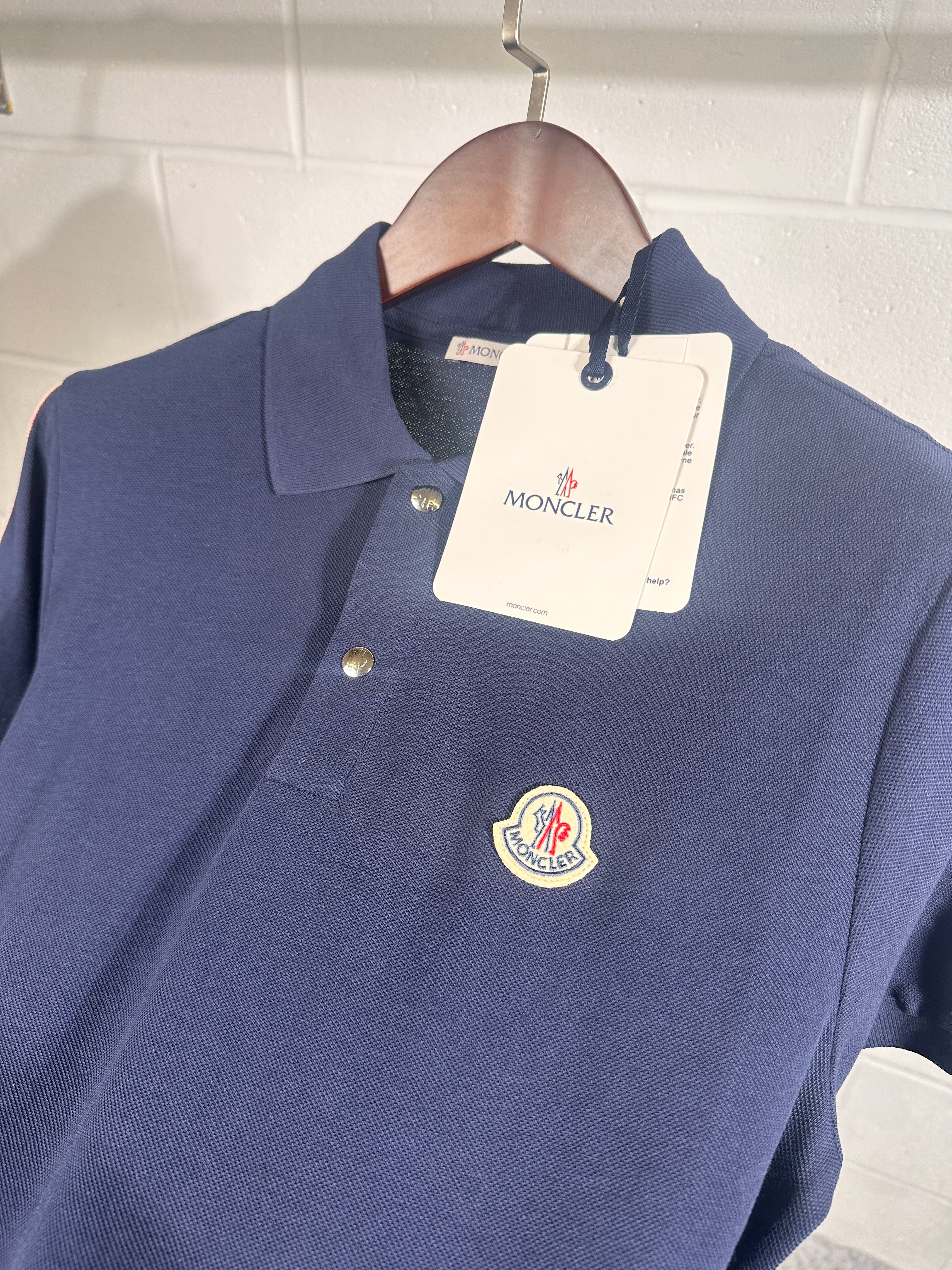 Moncler polo navy