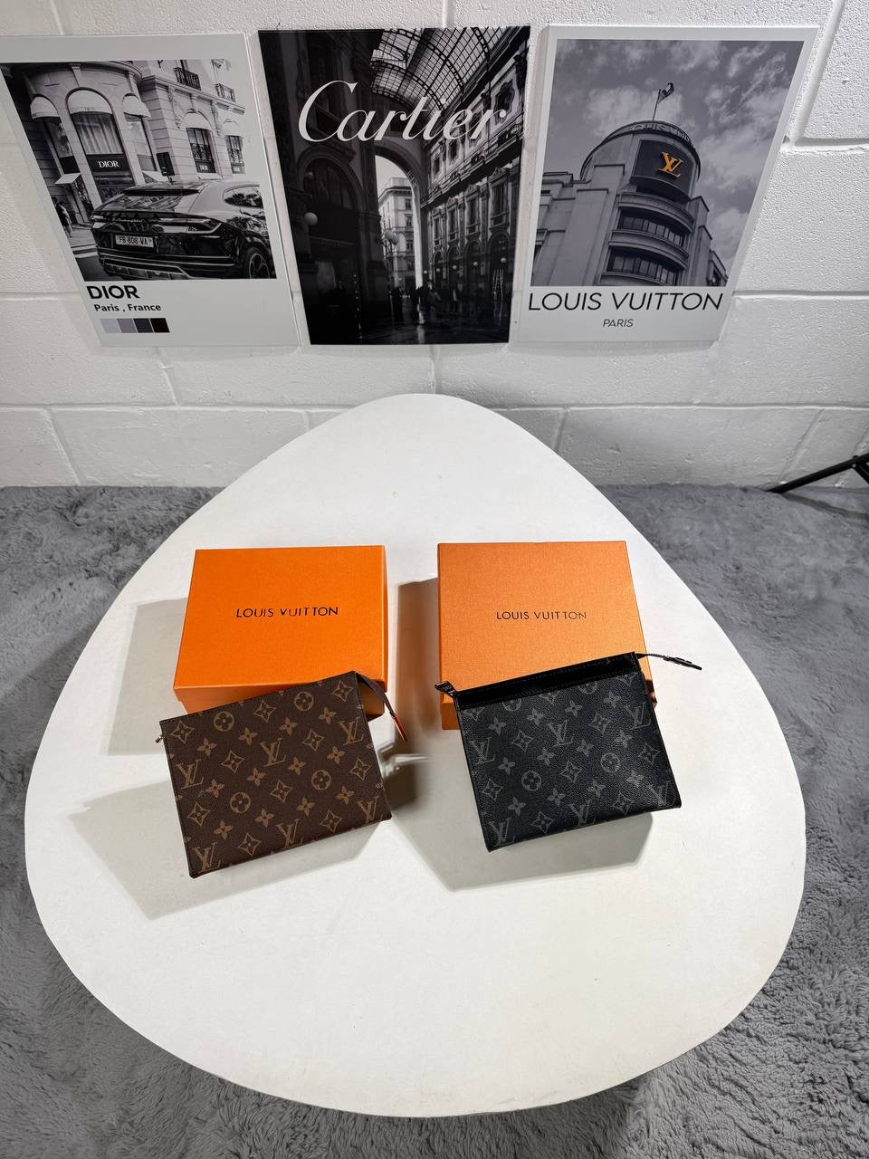 LVE MONOGRAM POUCH