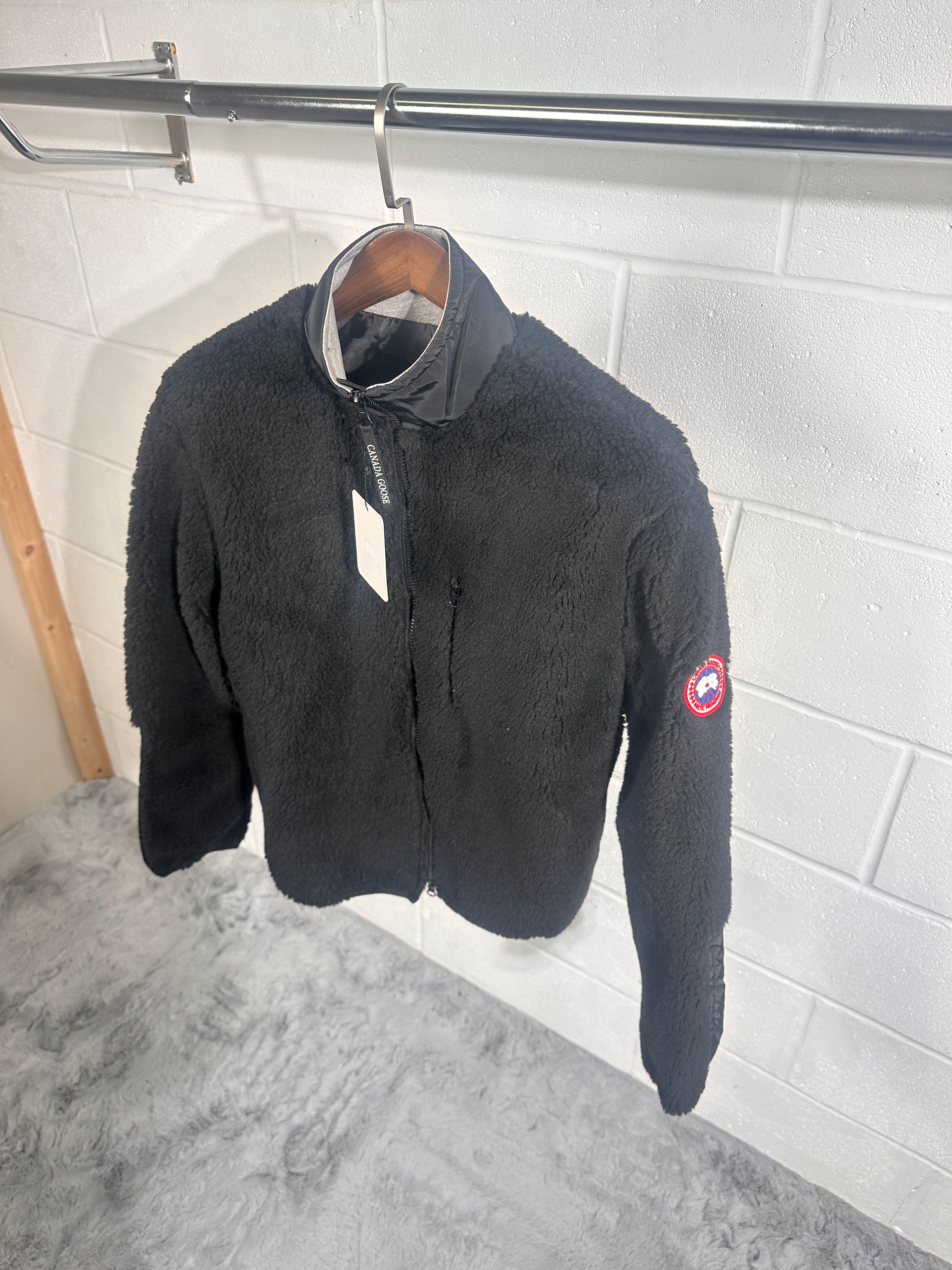 Canada goose fleece jacket black