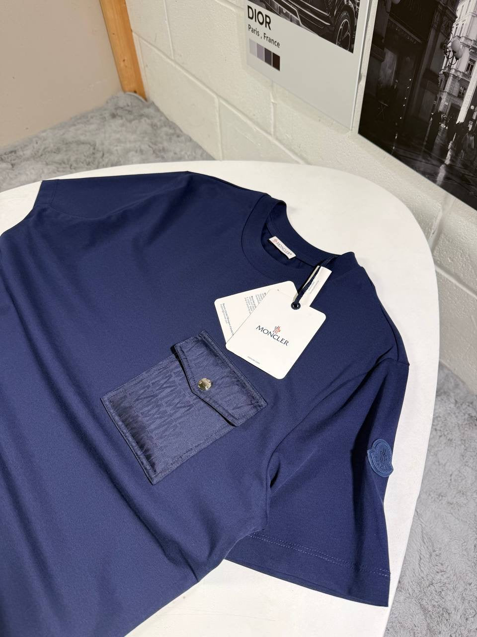 MNCLR PATCH LOGO POCKET TSHIRT