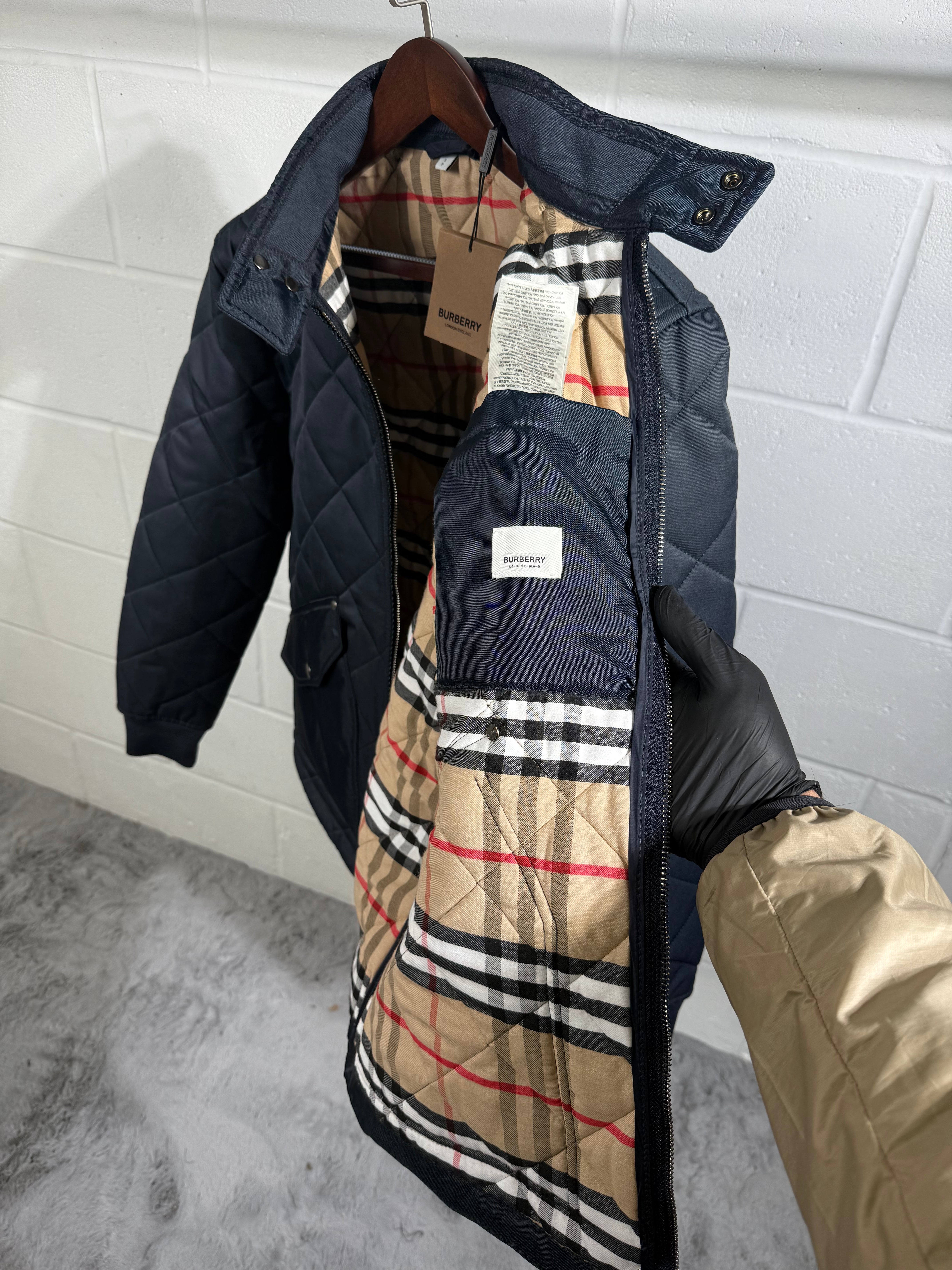 Burb jacket navy