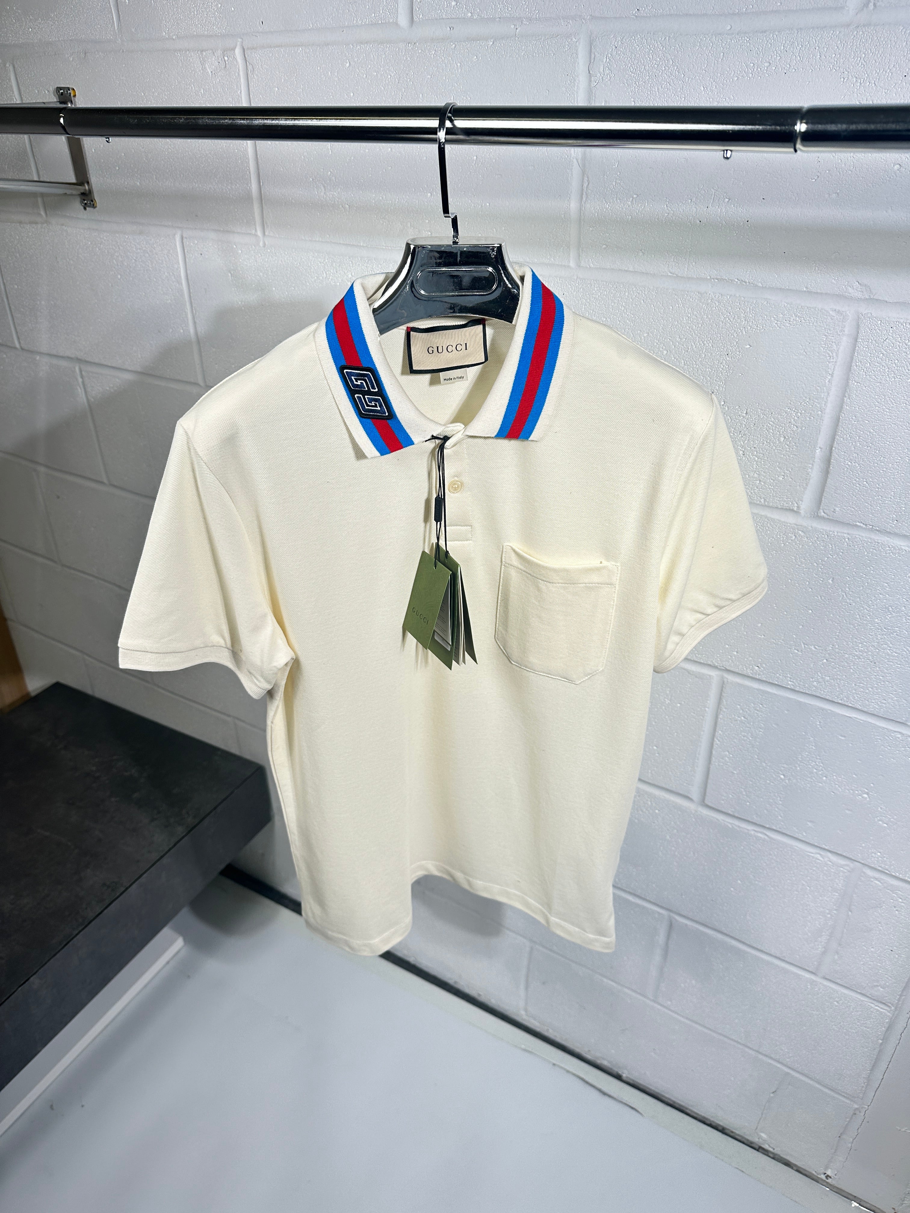 Gucci polo beige