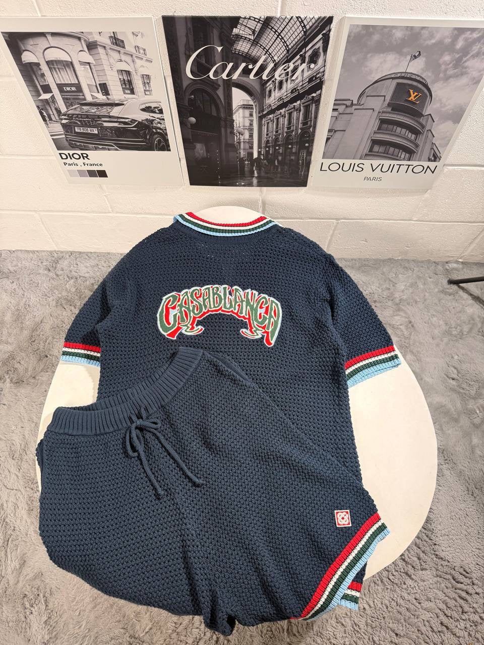 CASA LONG KNITTED SET Stock supplier