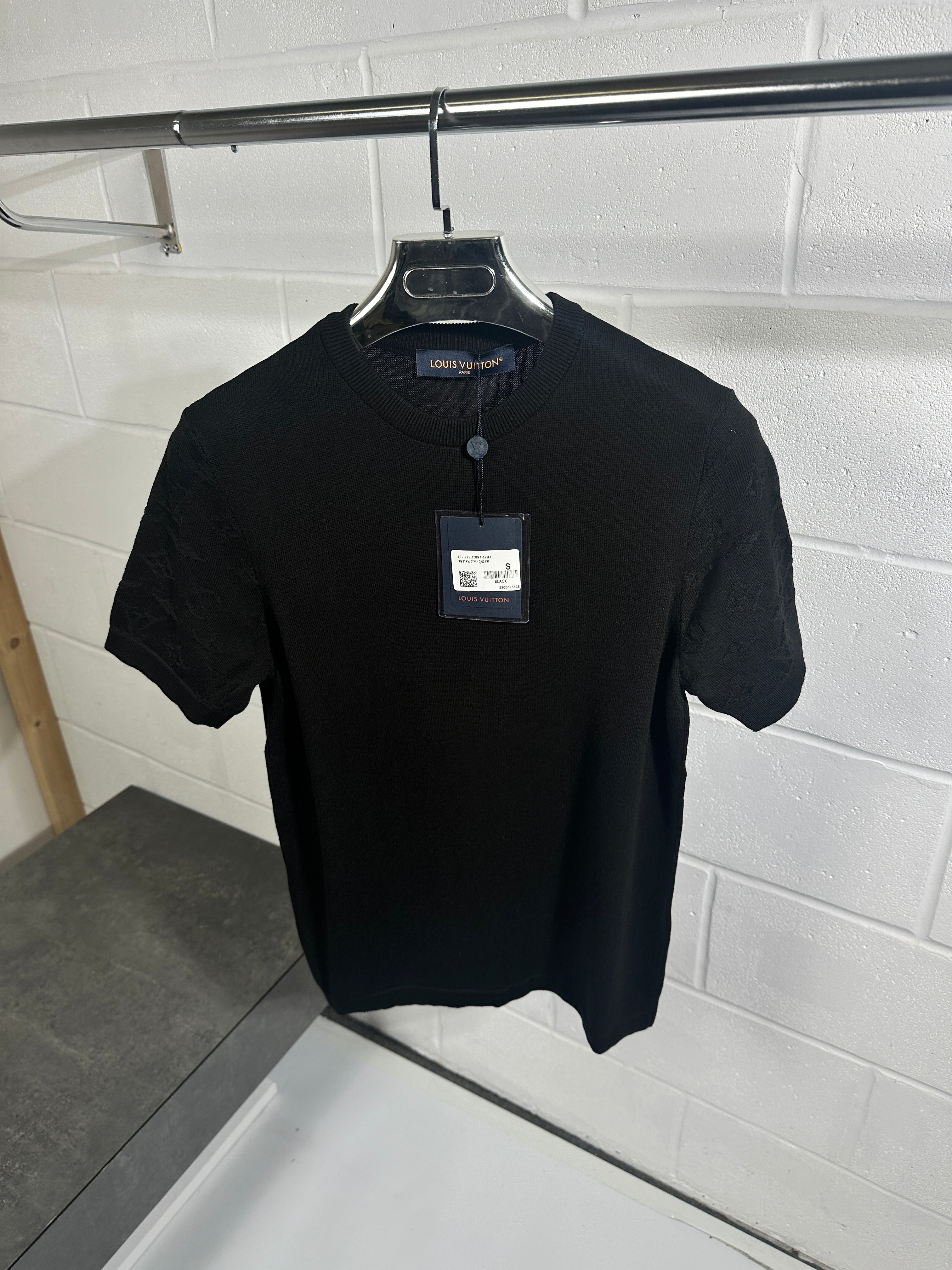 Lv tee knitted black