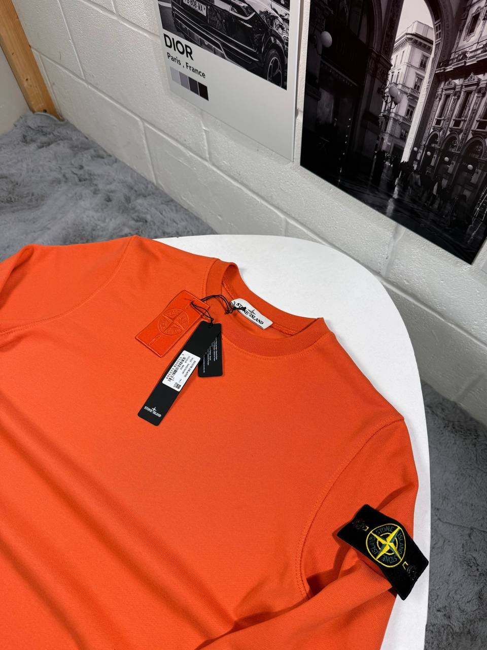 SI SWEATSHIRT ORANGE