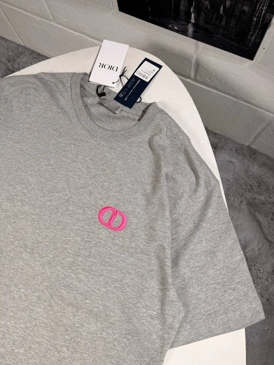CD TSHIRT GREY Stock supplier