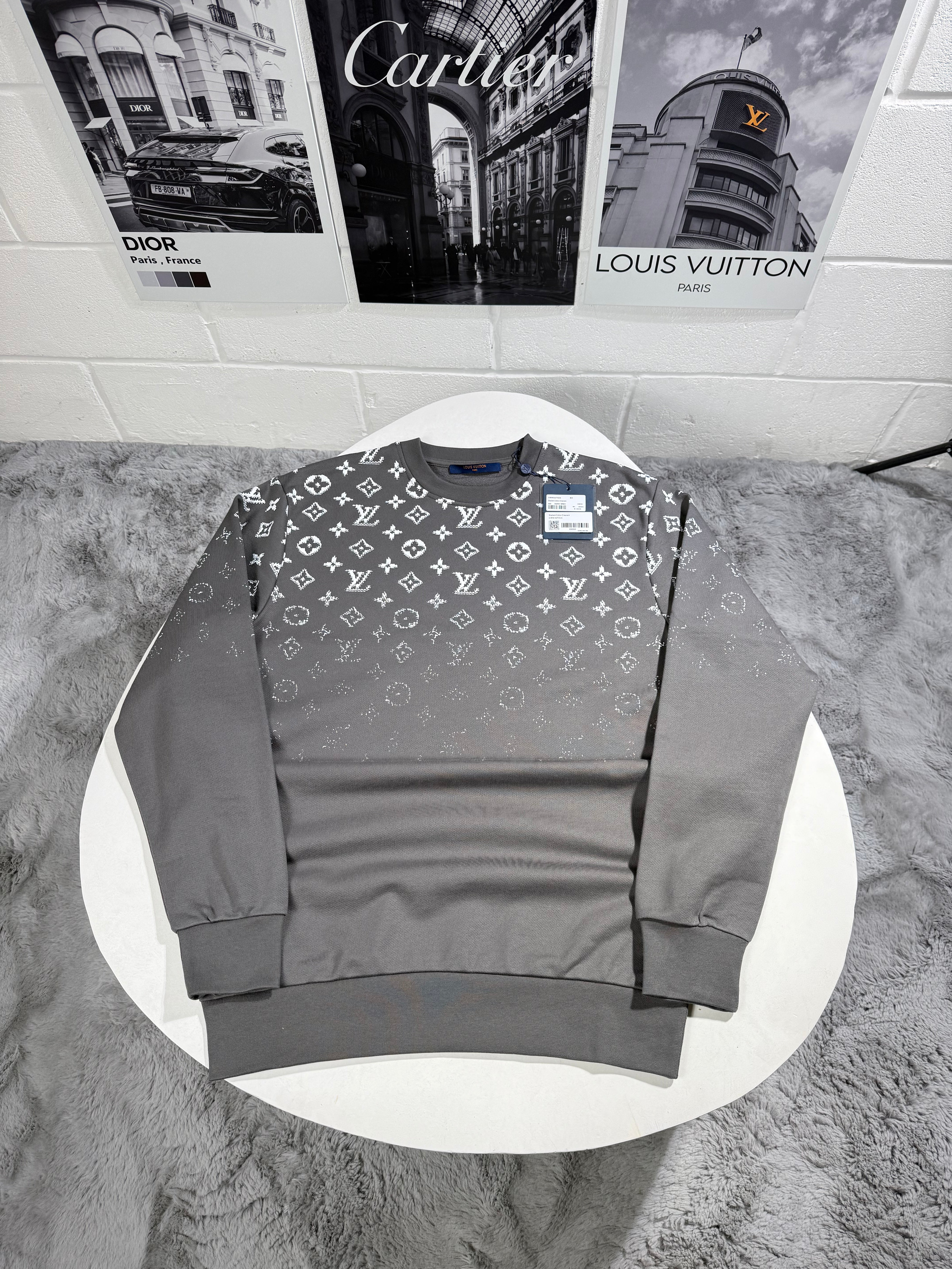 LVE GRADIENT COTTON SWEATSHIRT