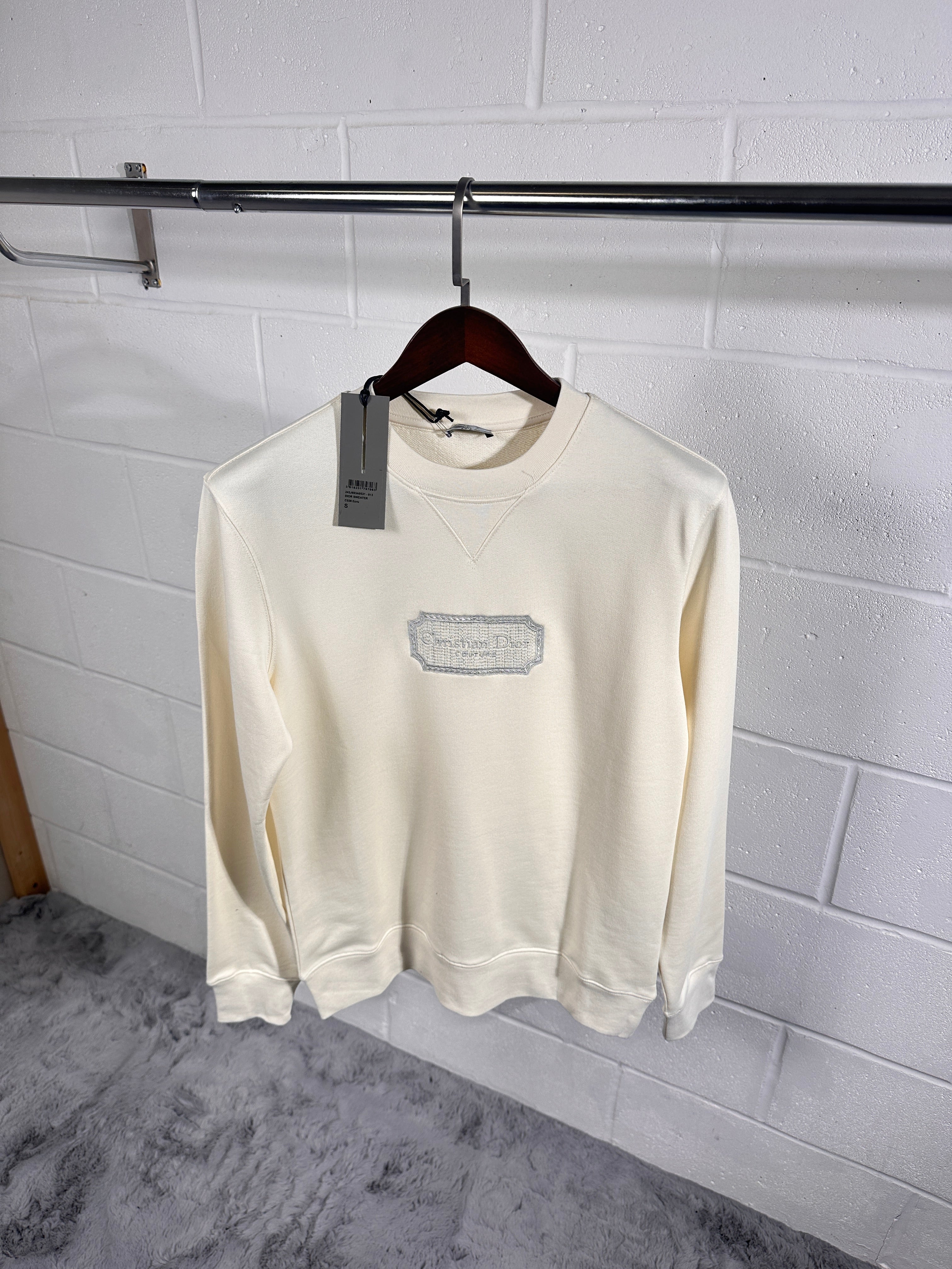 Dior sweatshirt white