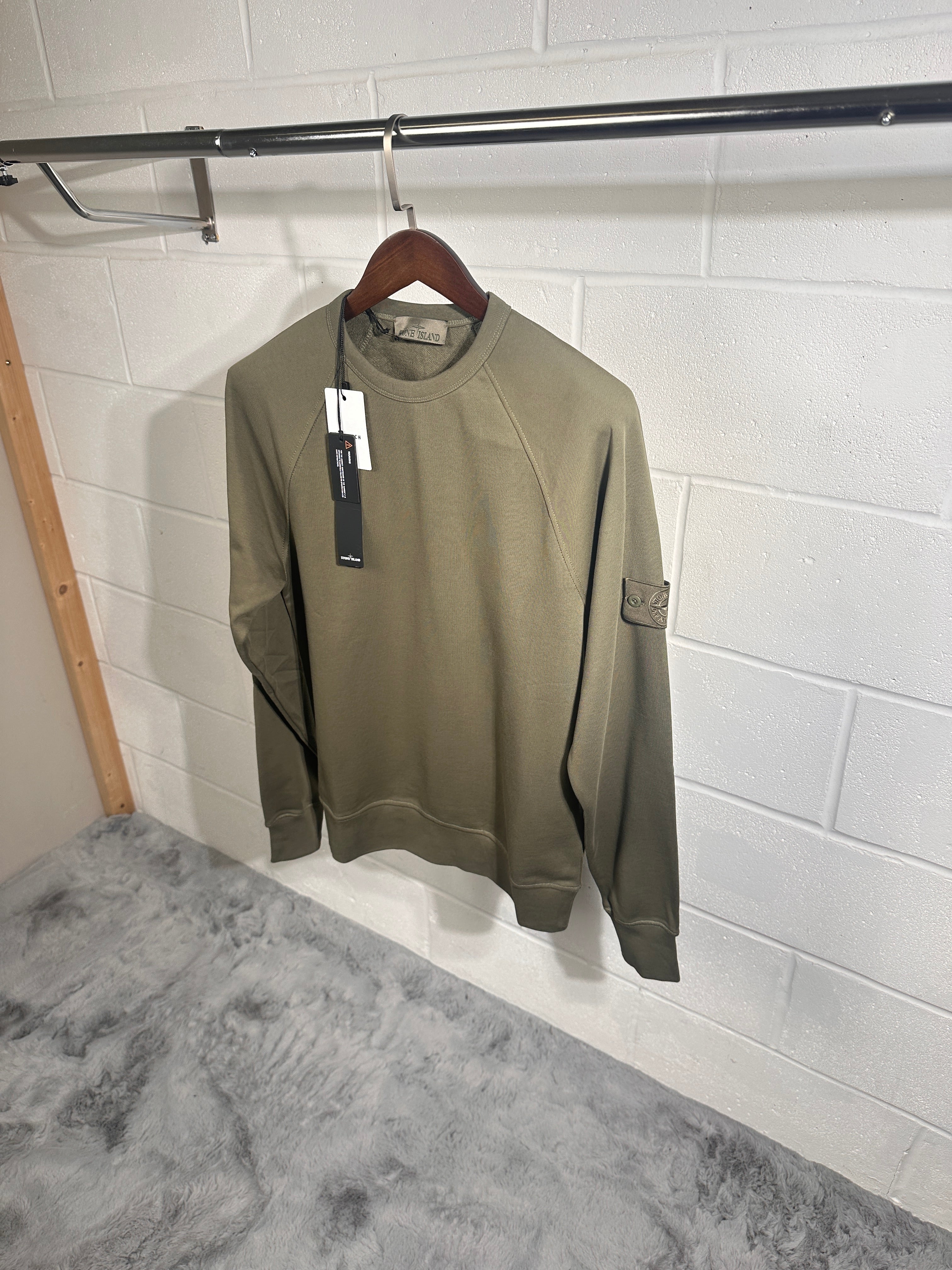 SI ghost logo sweatshirt  khaki